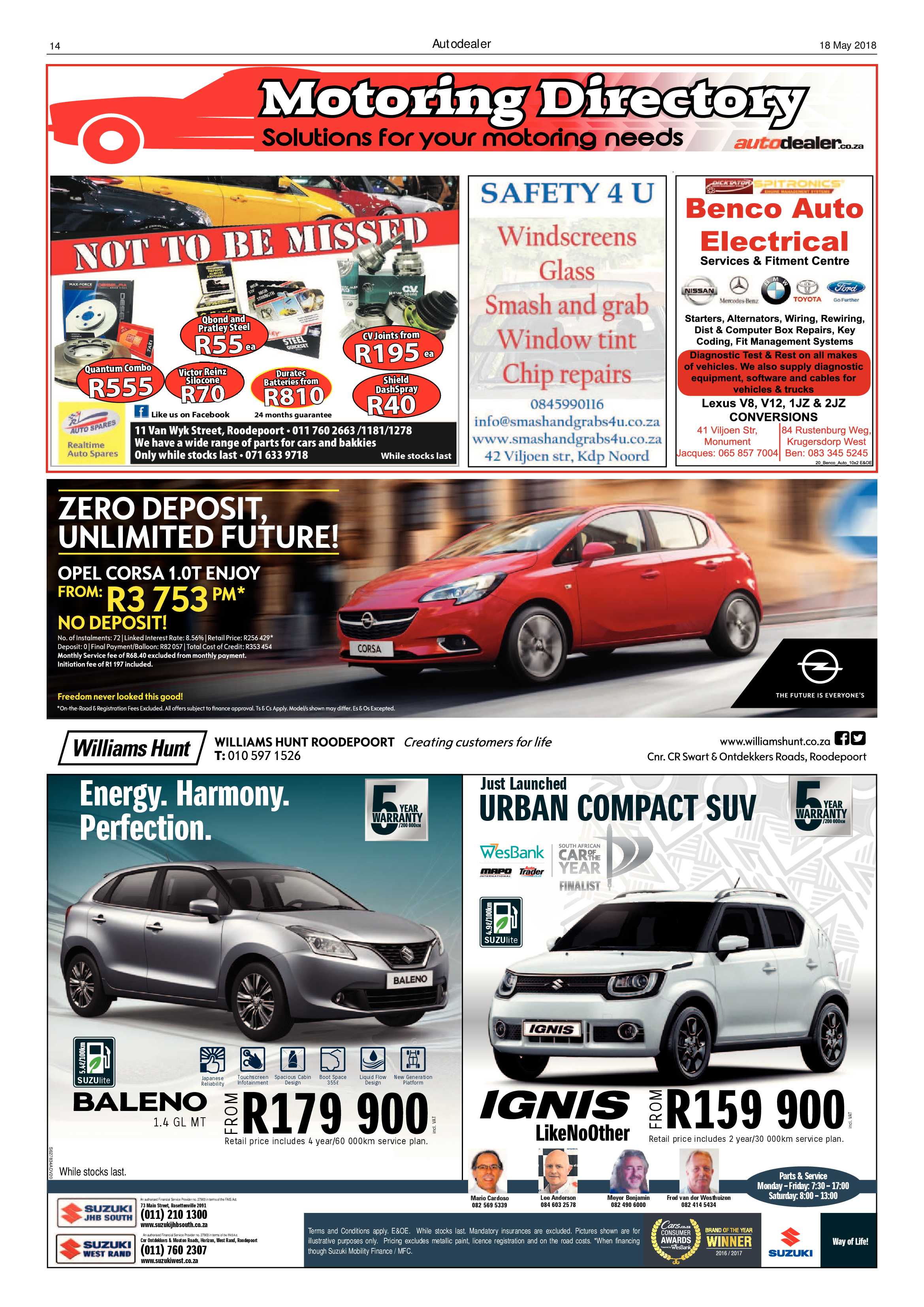 Krugersdorp News 18 May 2018 page 14