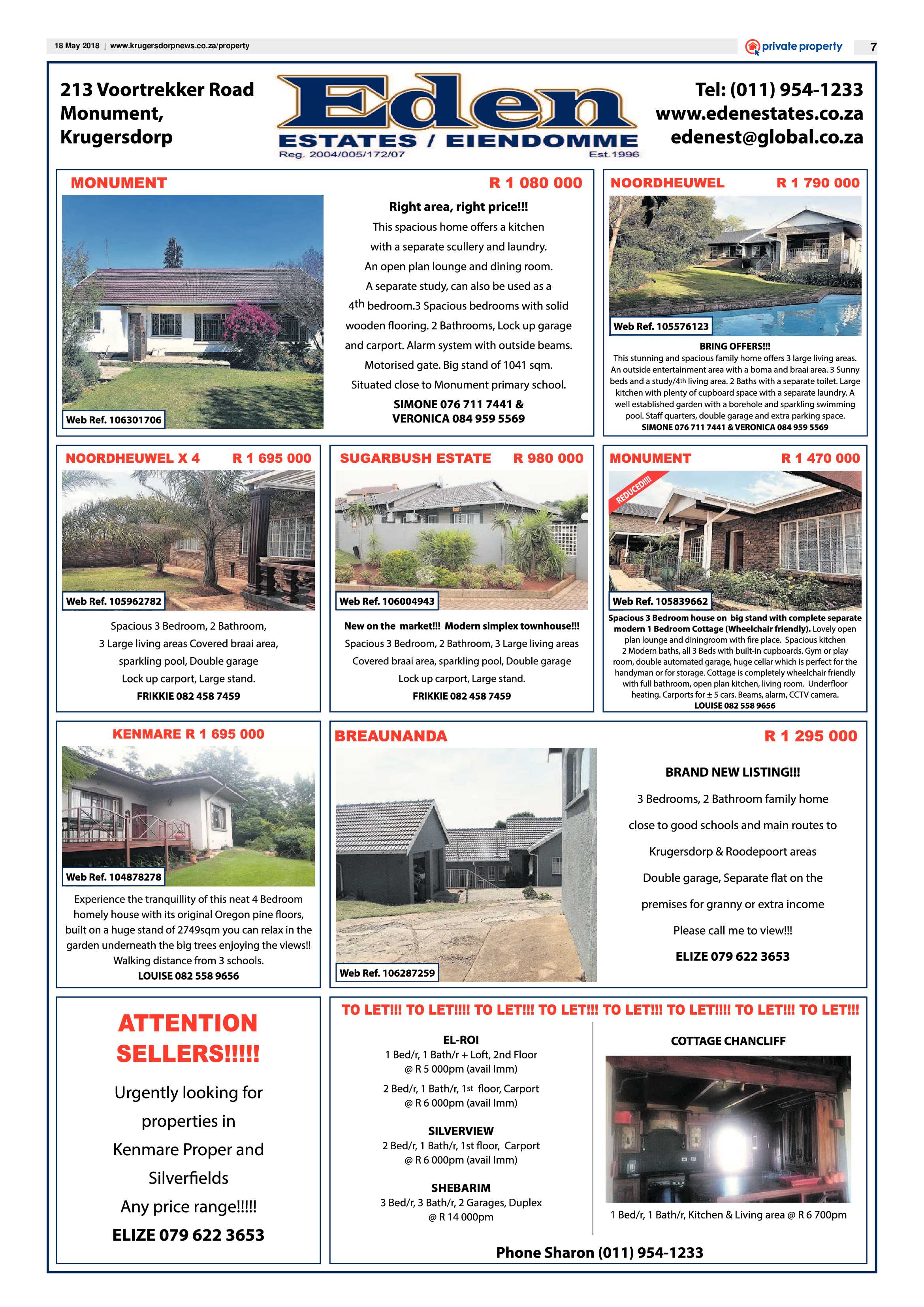 Krugersdorp News 18 May 2018 page 7