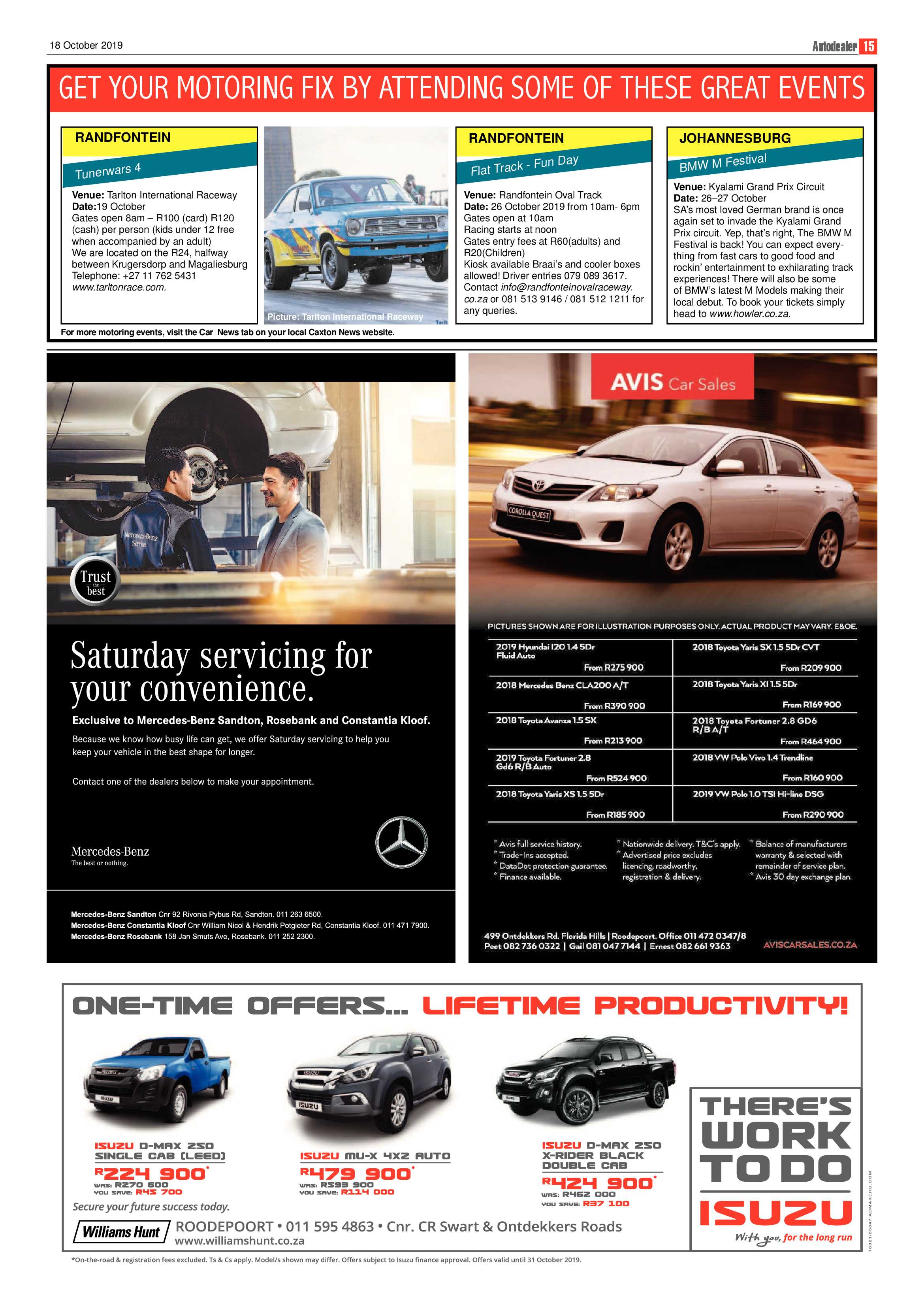 Krugersdorp News 18 October 2019 page 15