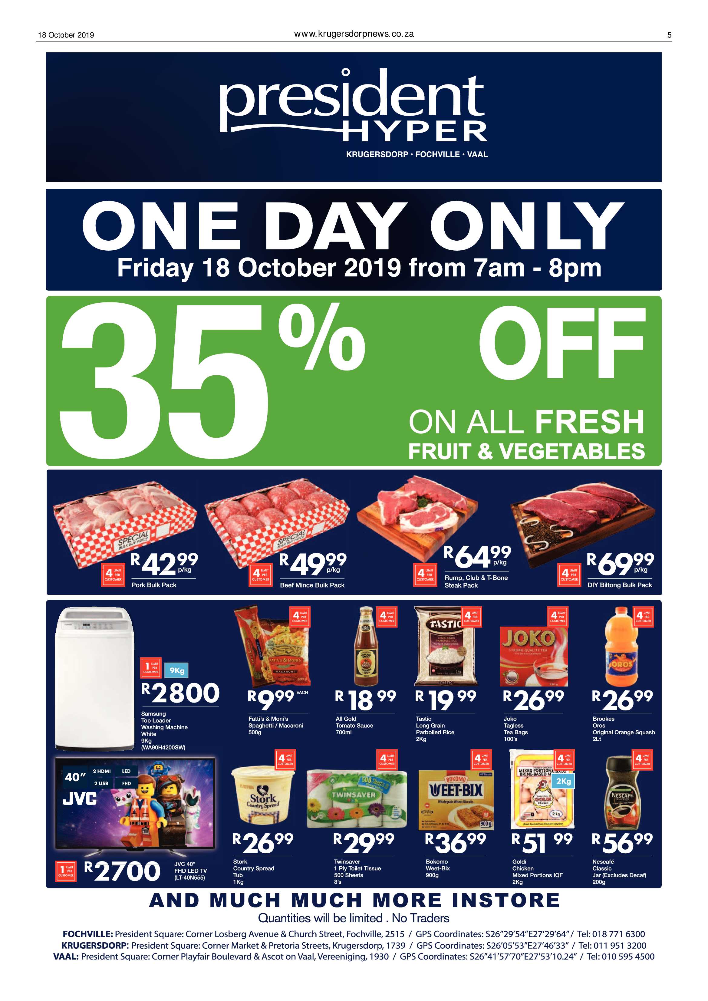 Krugersdorp News 18 October 2019 page 5