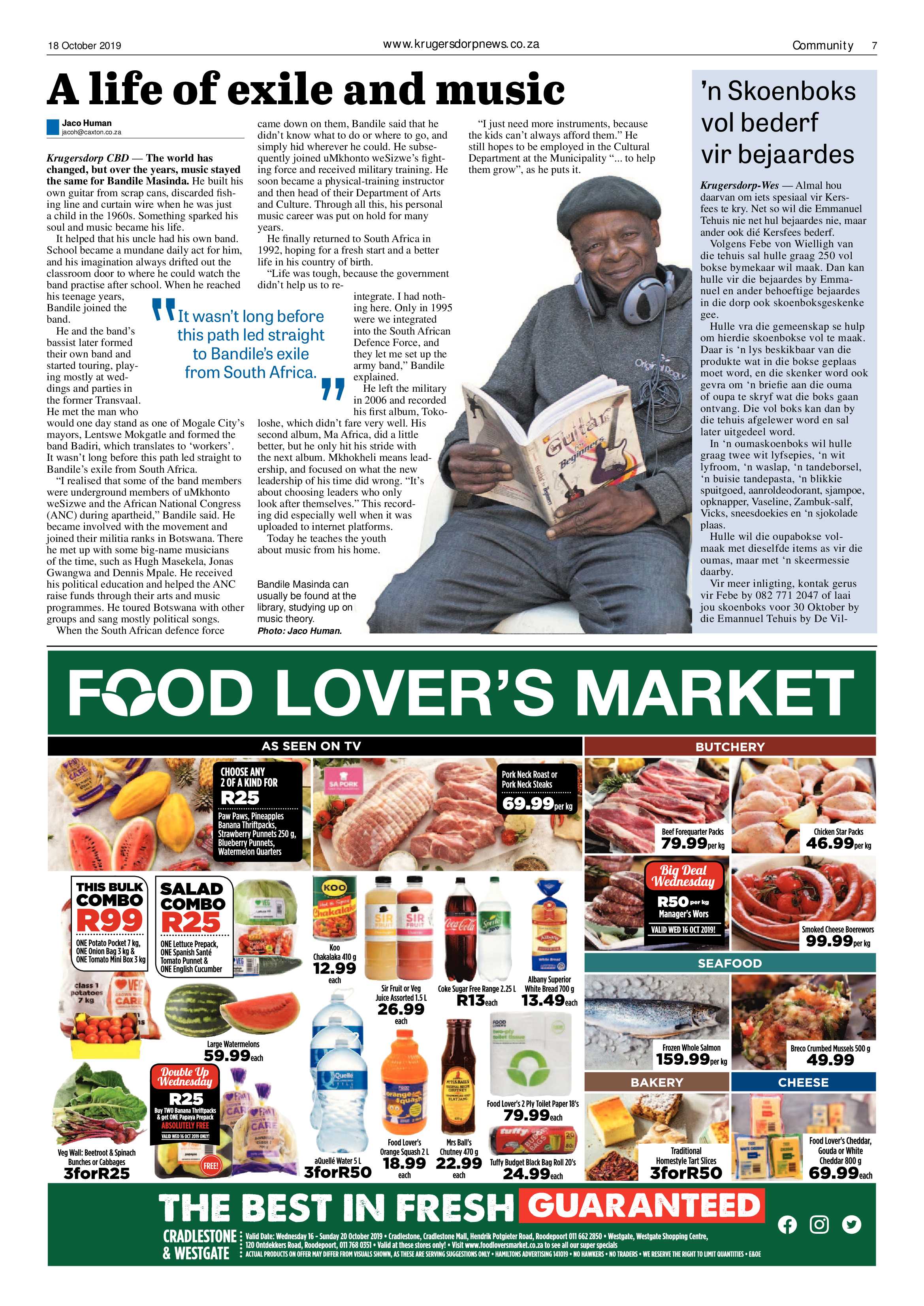 Krugersdorp News 18 October 2019 page 7