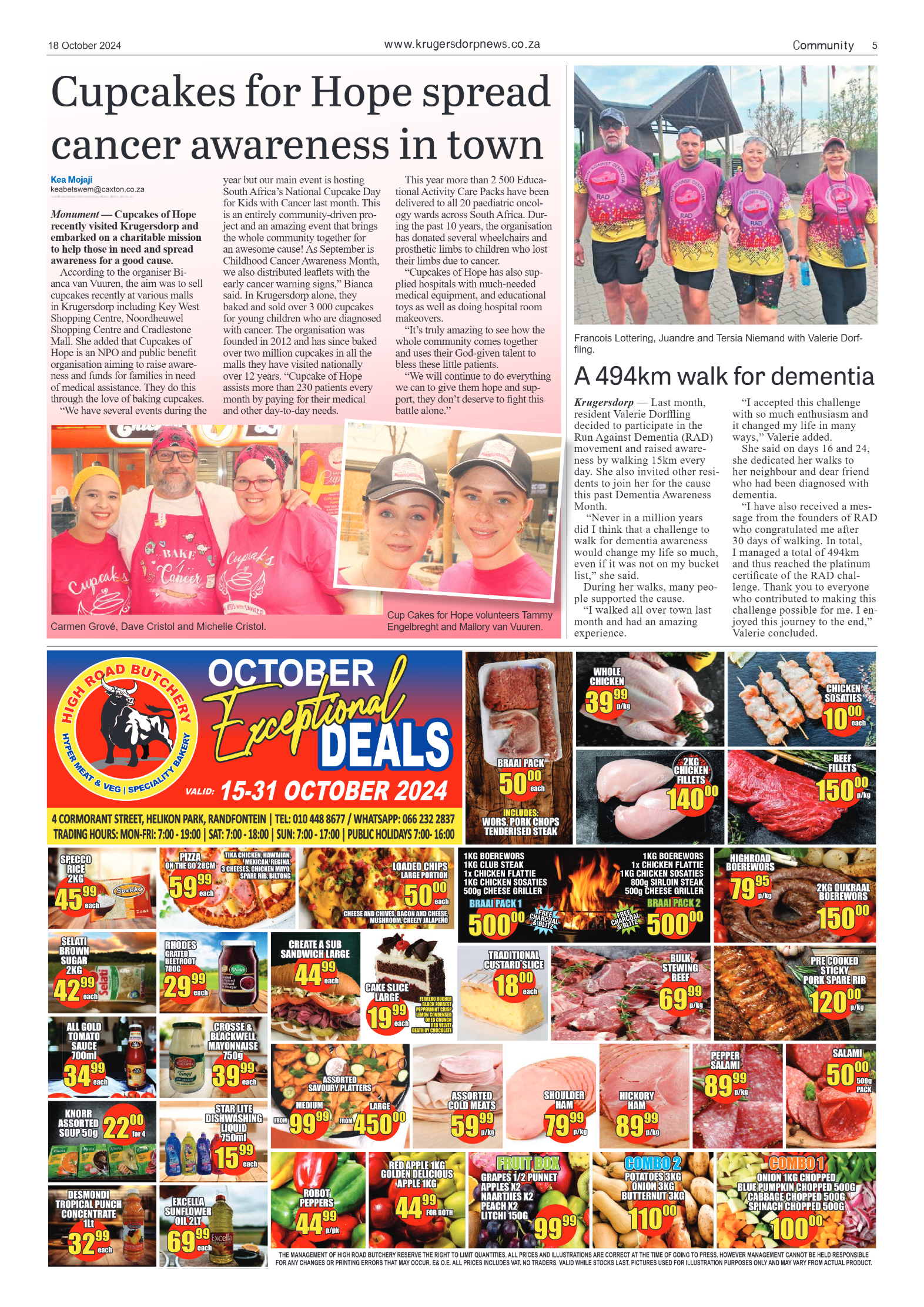 Krugersdorp News 18 October 2024 page 5