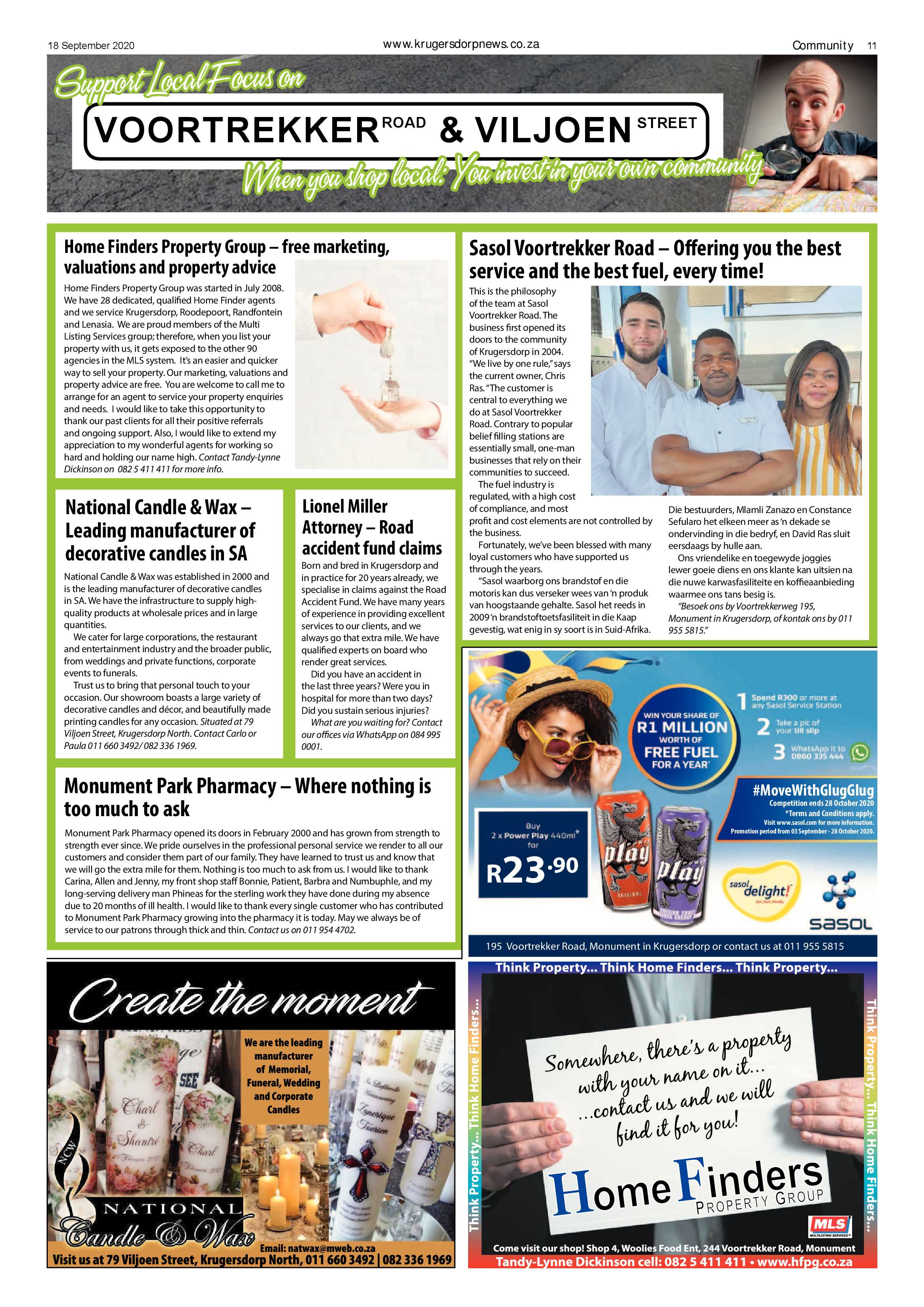 Krugersdorp News 18 September 2020 page 11