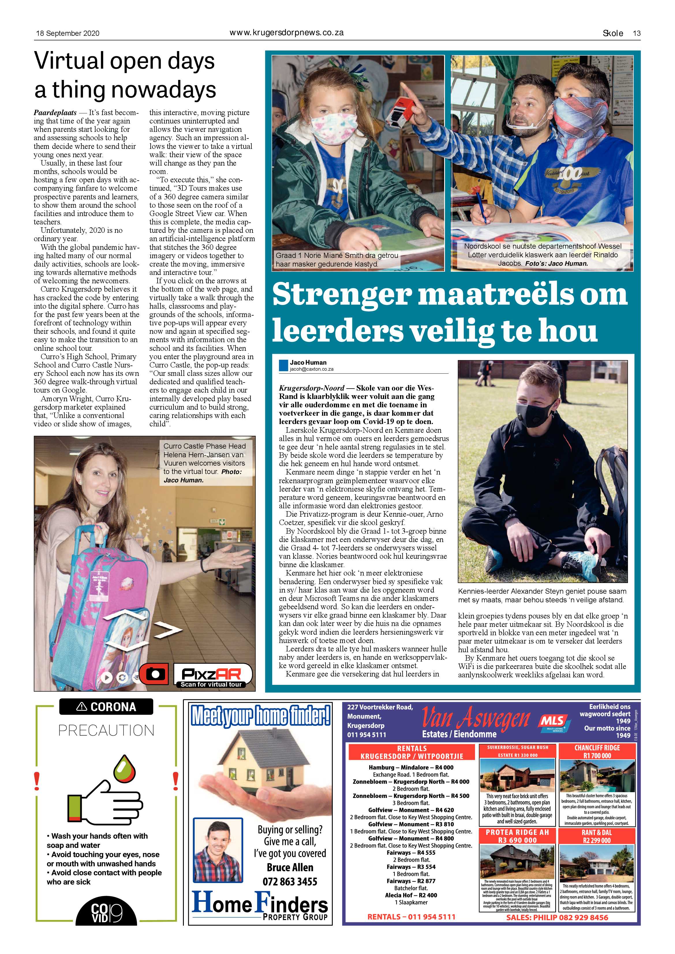 Krugersdorp News 18 September 2020 page 13