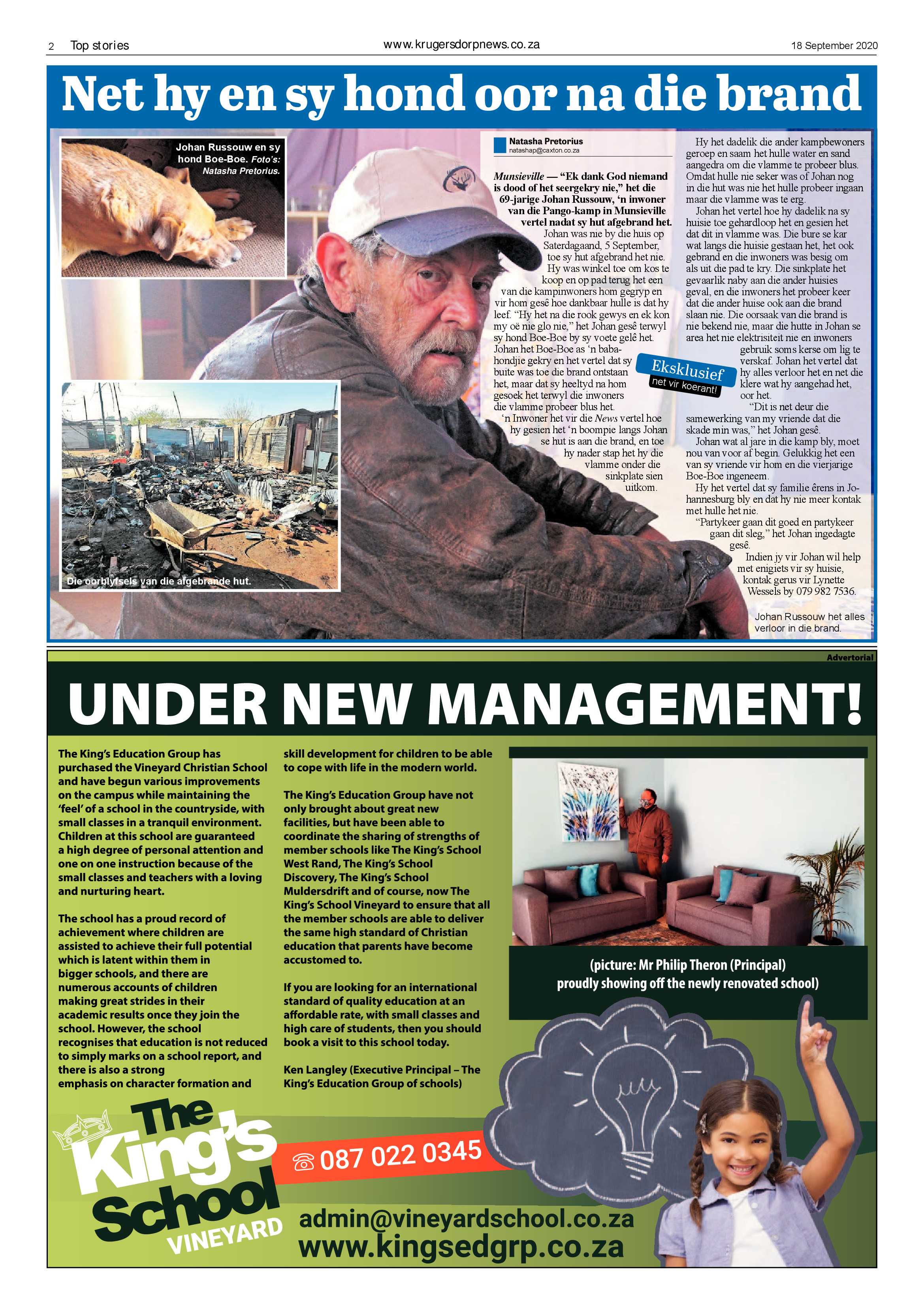 Krugersdorp News 18 September 2020 page 2