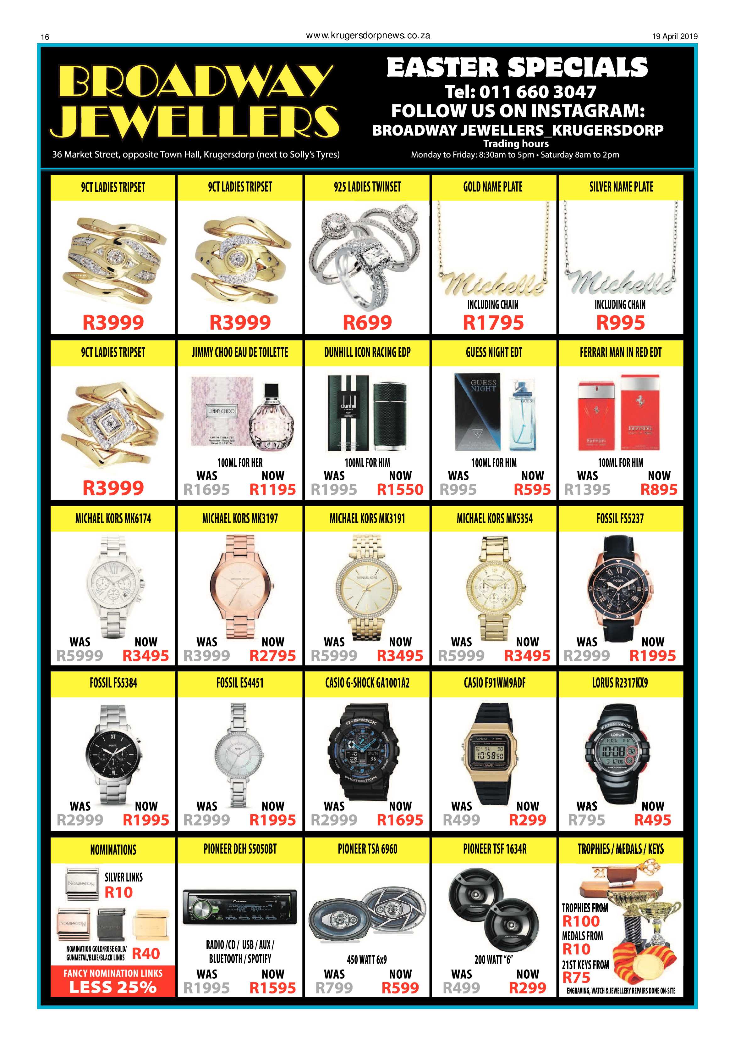 Krugersdorp News 19 April 2019 page 16
