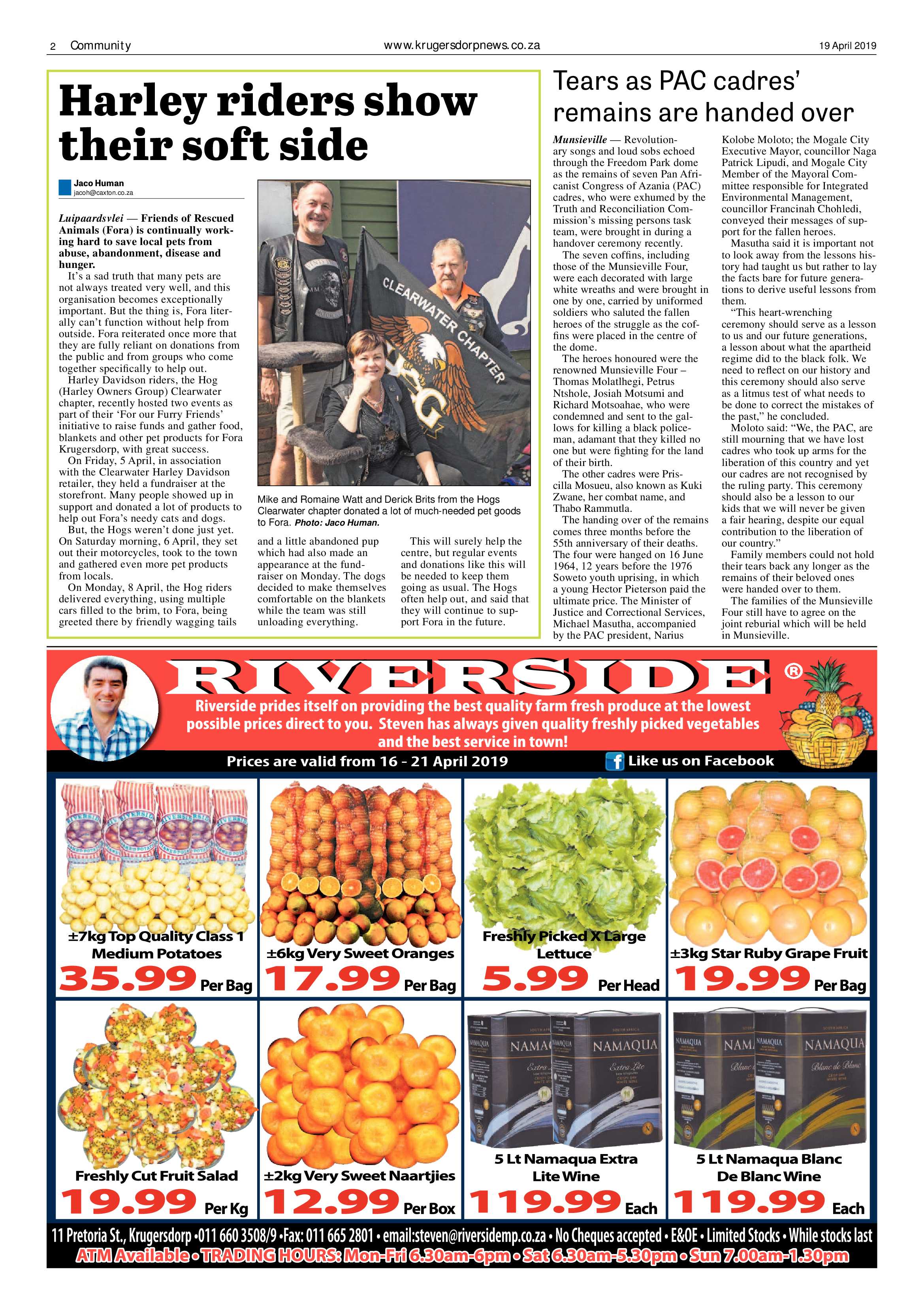 Krugersdorp News 19 April 2019 page 2
