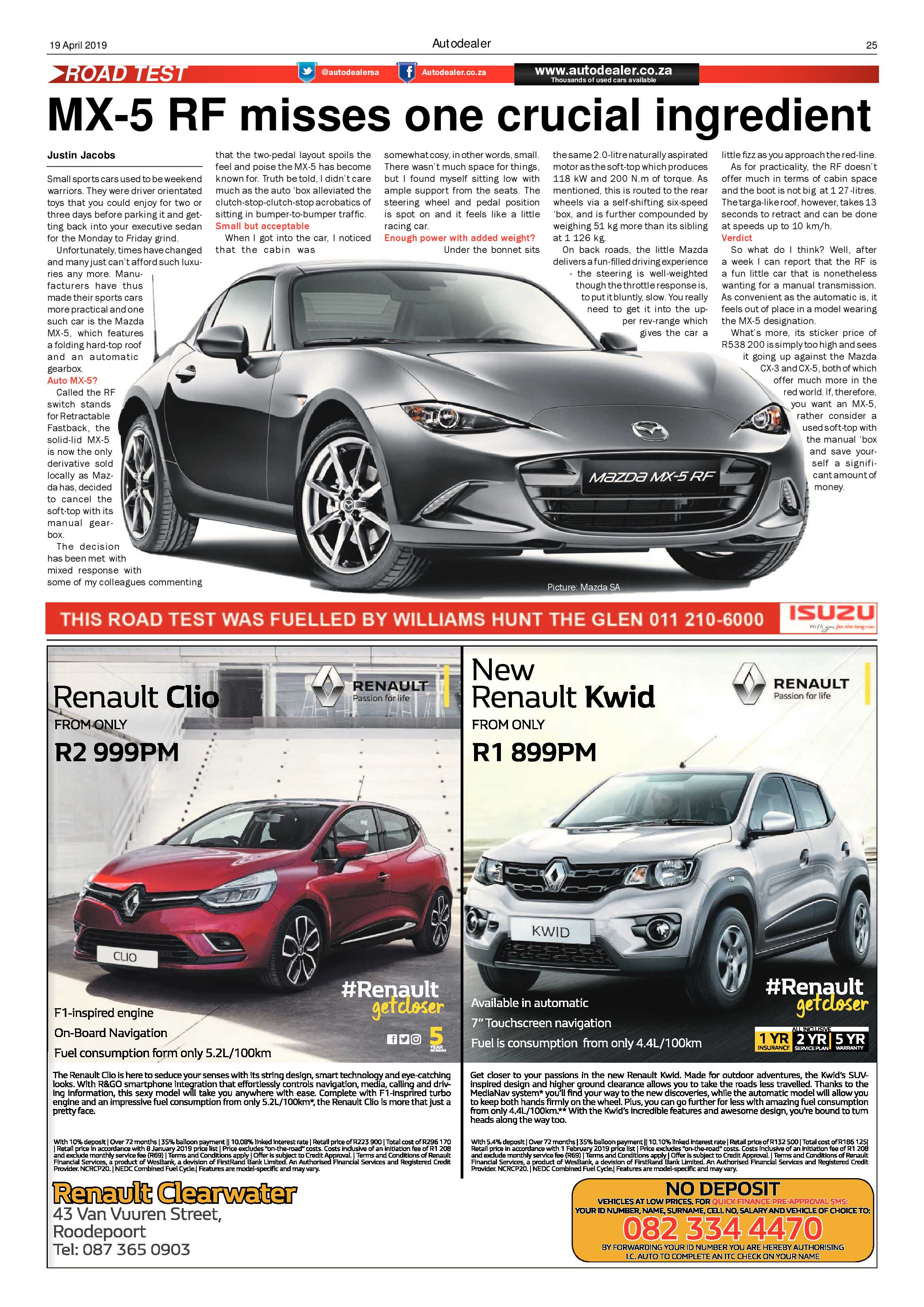 Krugersdorp News 19 April 2019 page 25