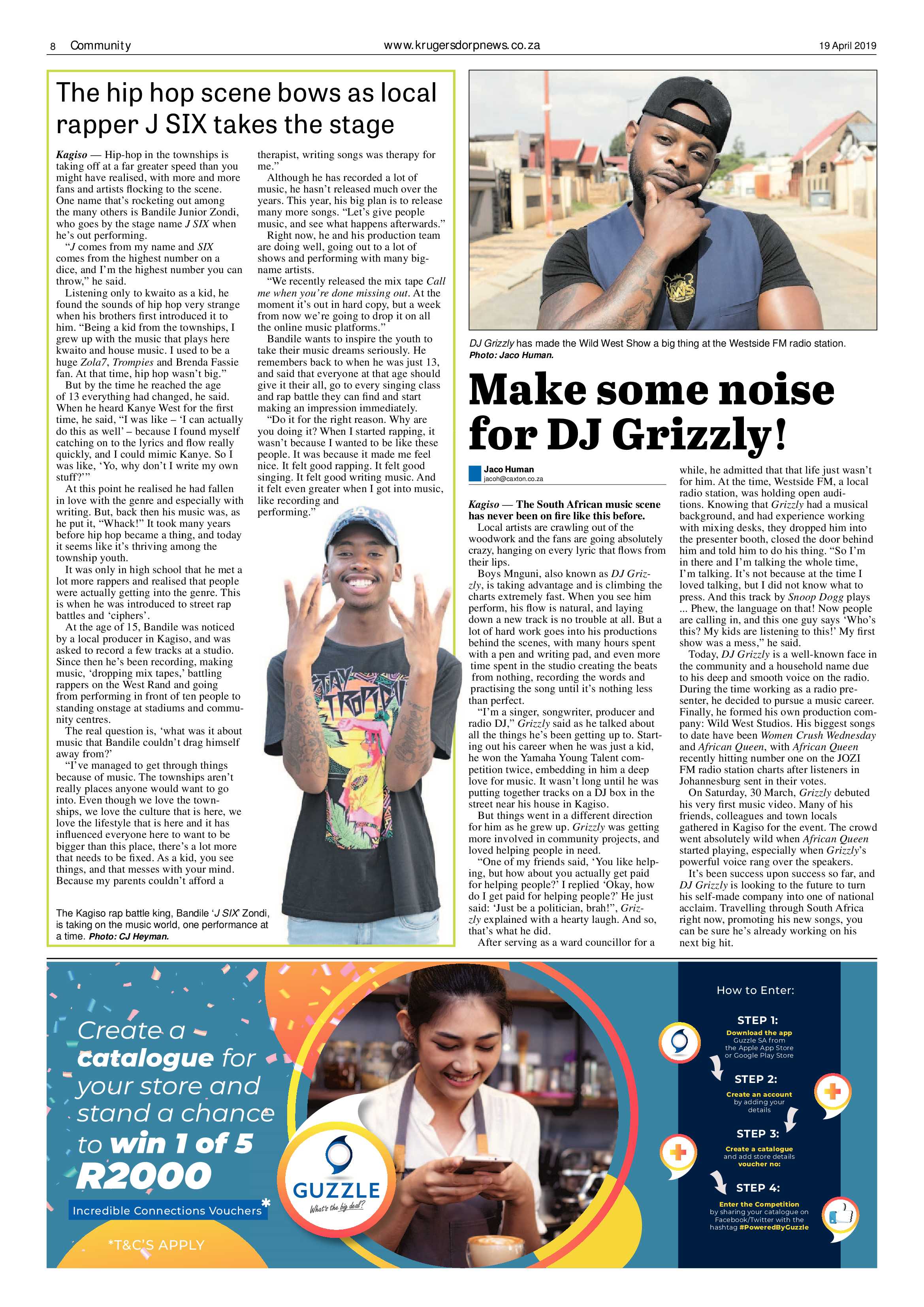Krugersdorp News 19 April 2019 page 8