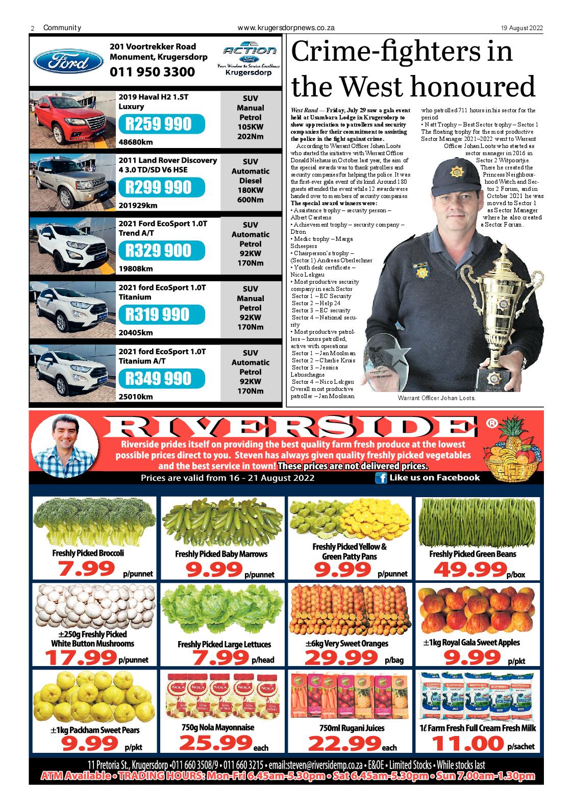 Krugersdorp News 19 August 2022 page 2
