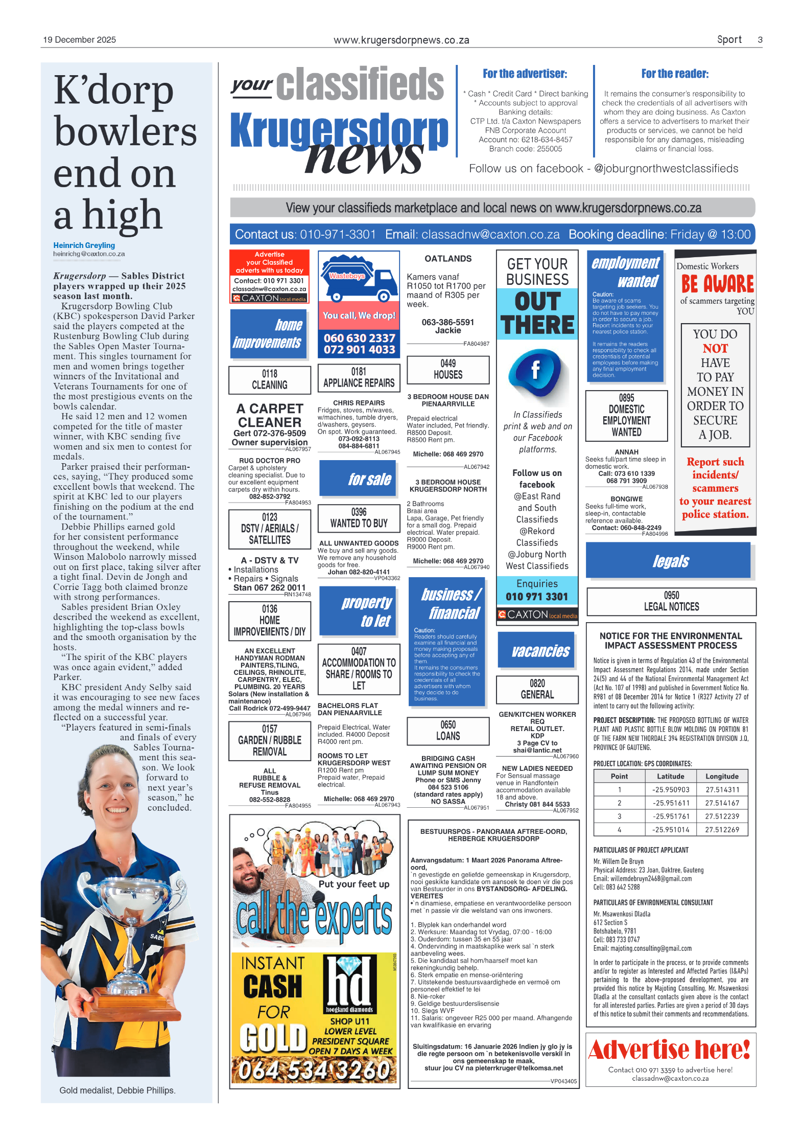 Krugersdorp News 19 December 2025 page 5
