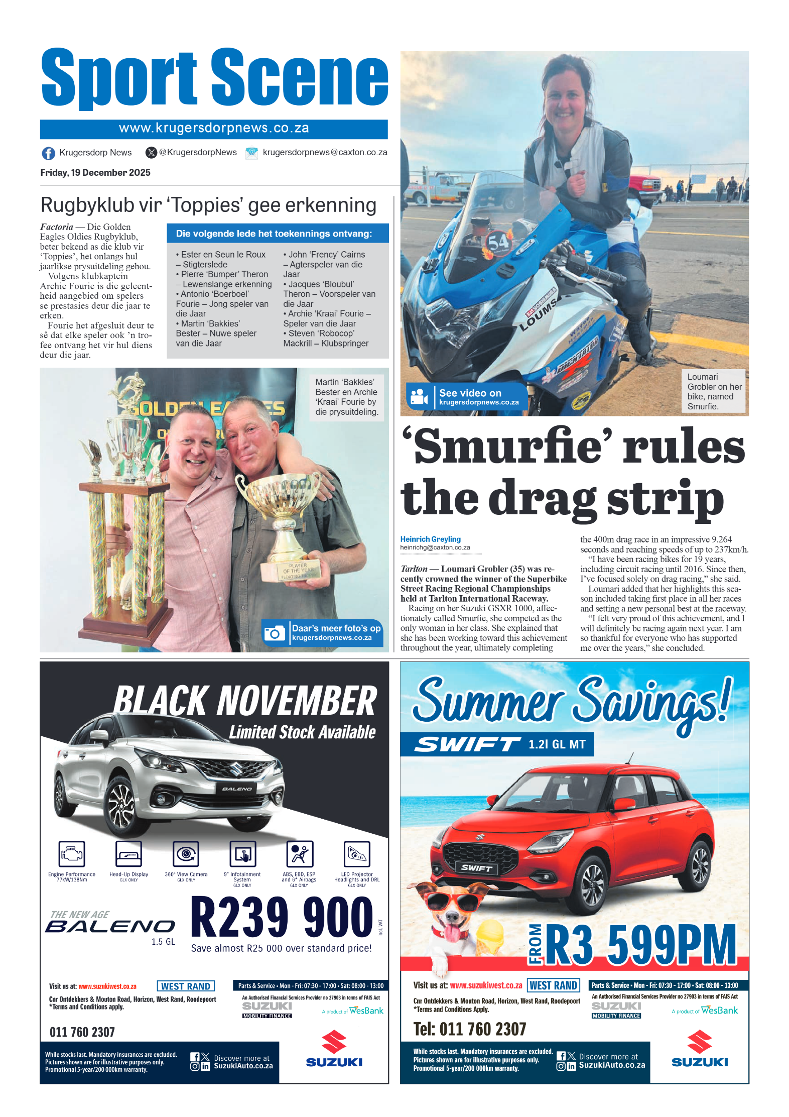 Krugersdorp News 19 December 2025 page 6