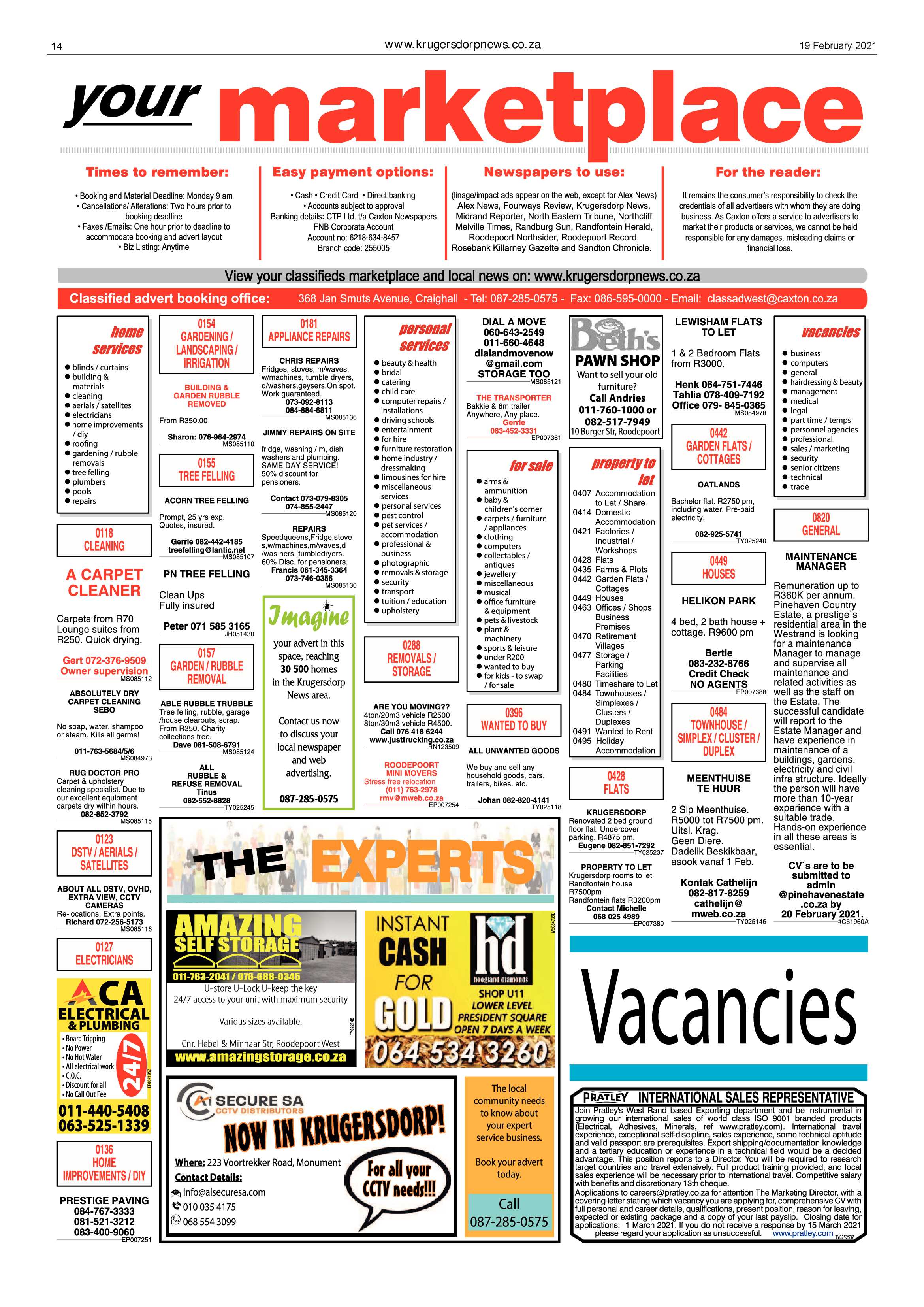 Krugersdorp News 19 February 2021 page 14