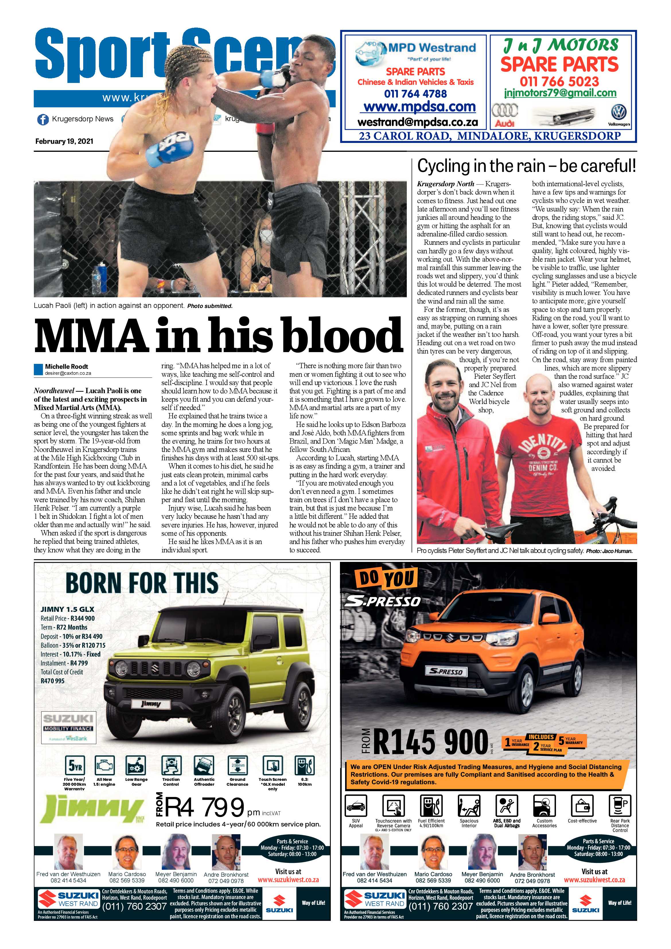 Krugersdorp News 19 February 2021 page 16