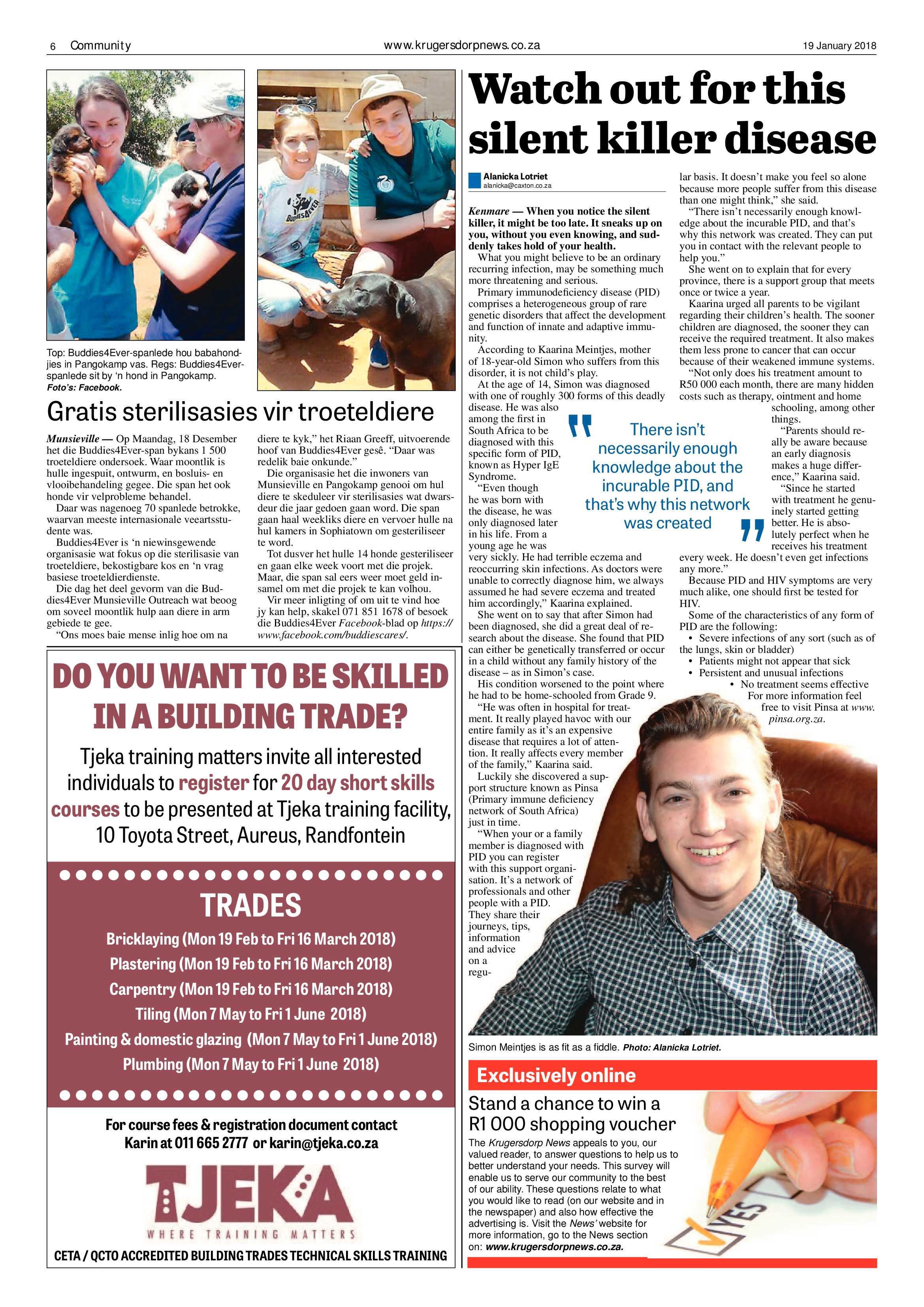 Krugersdorp News 19 January 2018 page 6