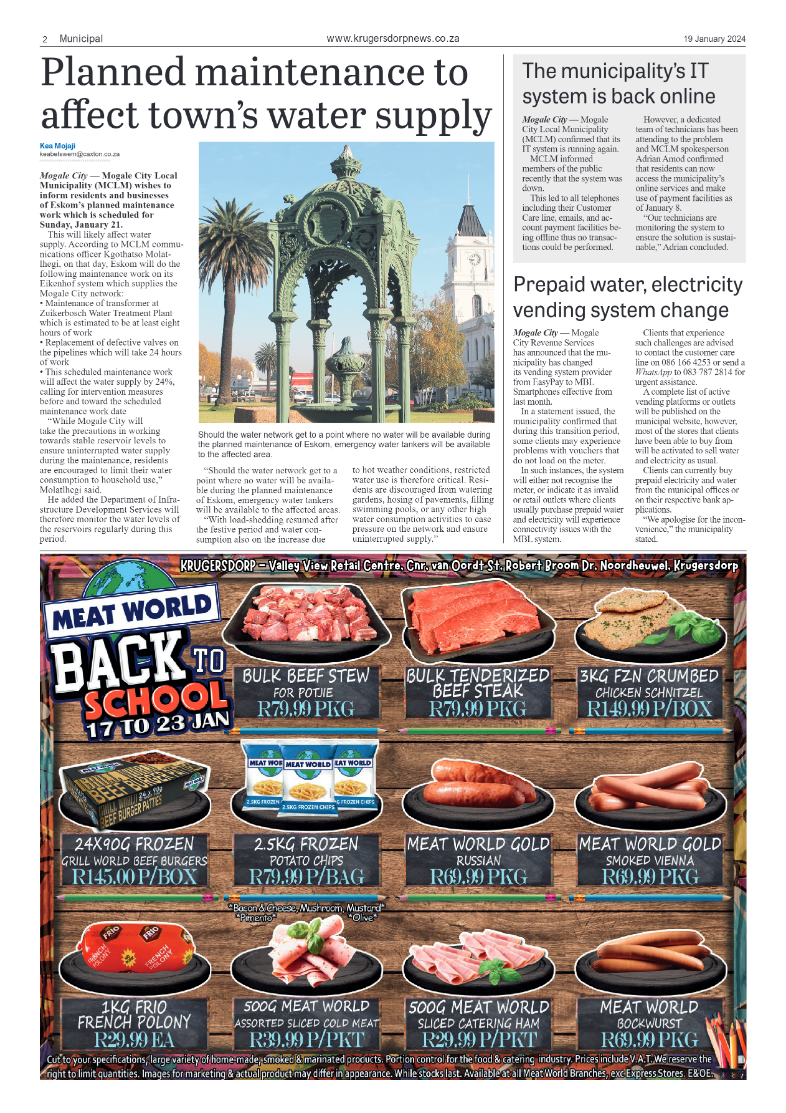 Krugersdorp News 19 January 2024 page 2