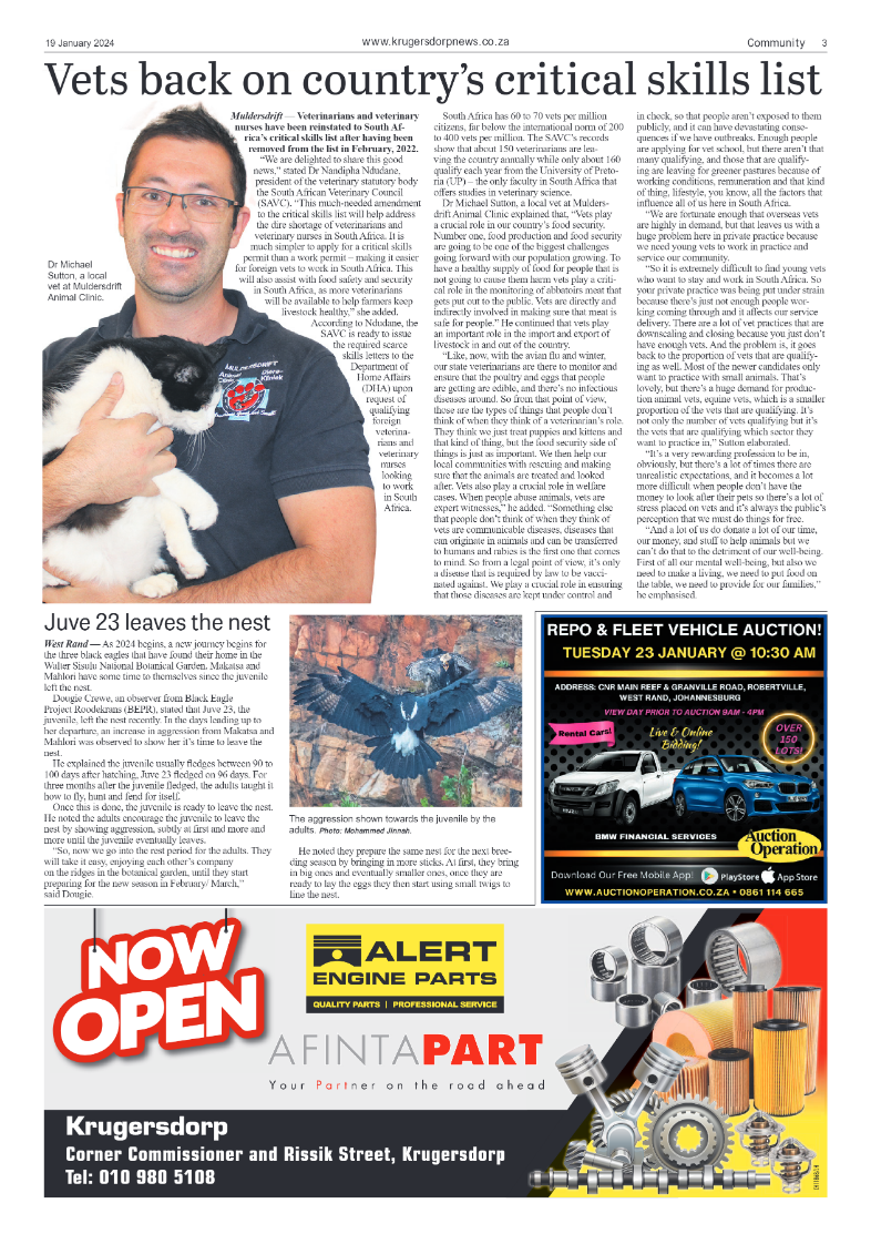 Krugersdorp News 19 January 2024 page 3