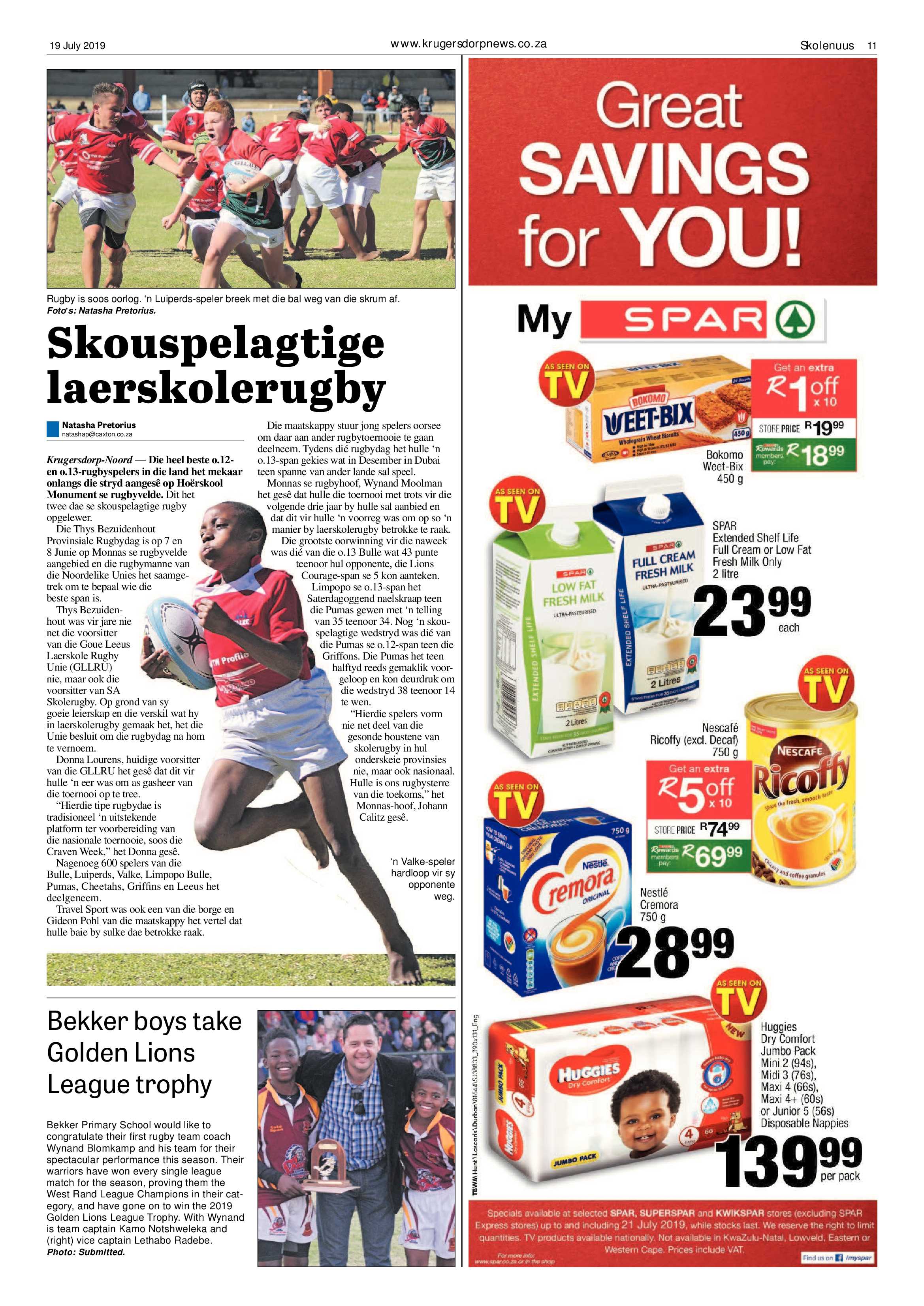 Krugersdorp News 19 July 2019 page 11