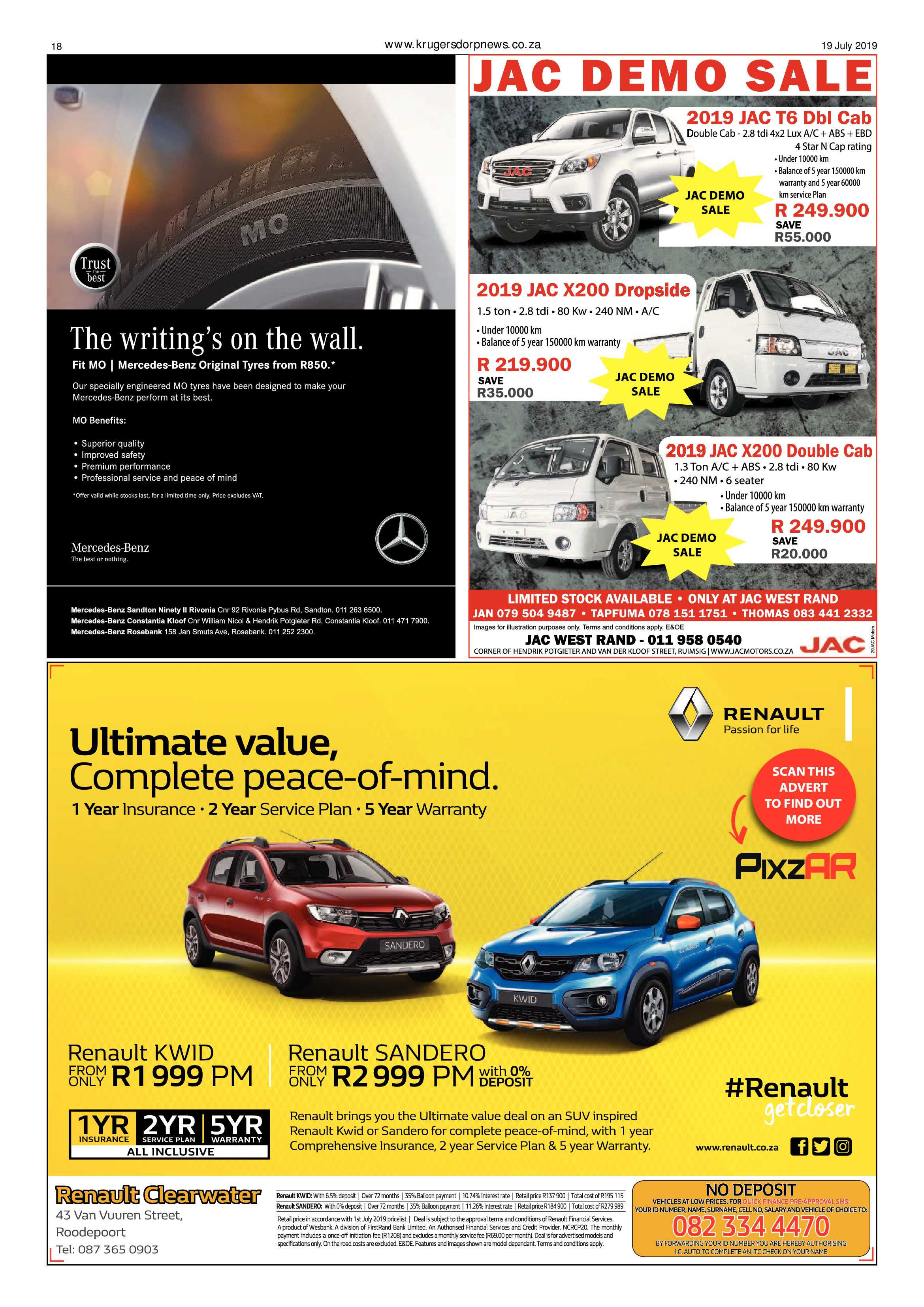 Krugersdorp News 19 July 2019 page 18