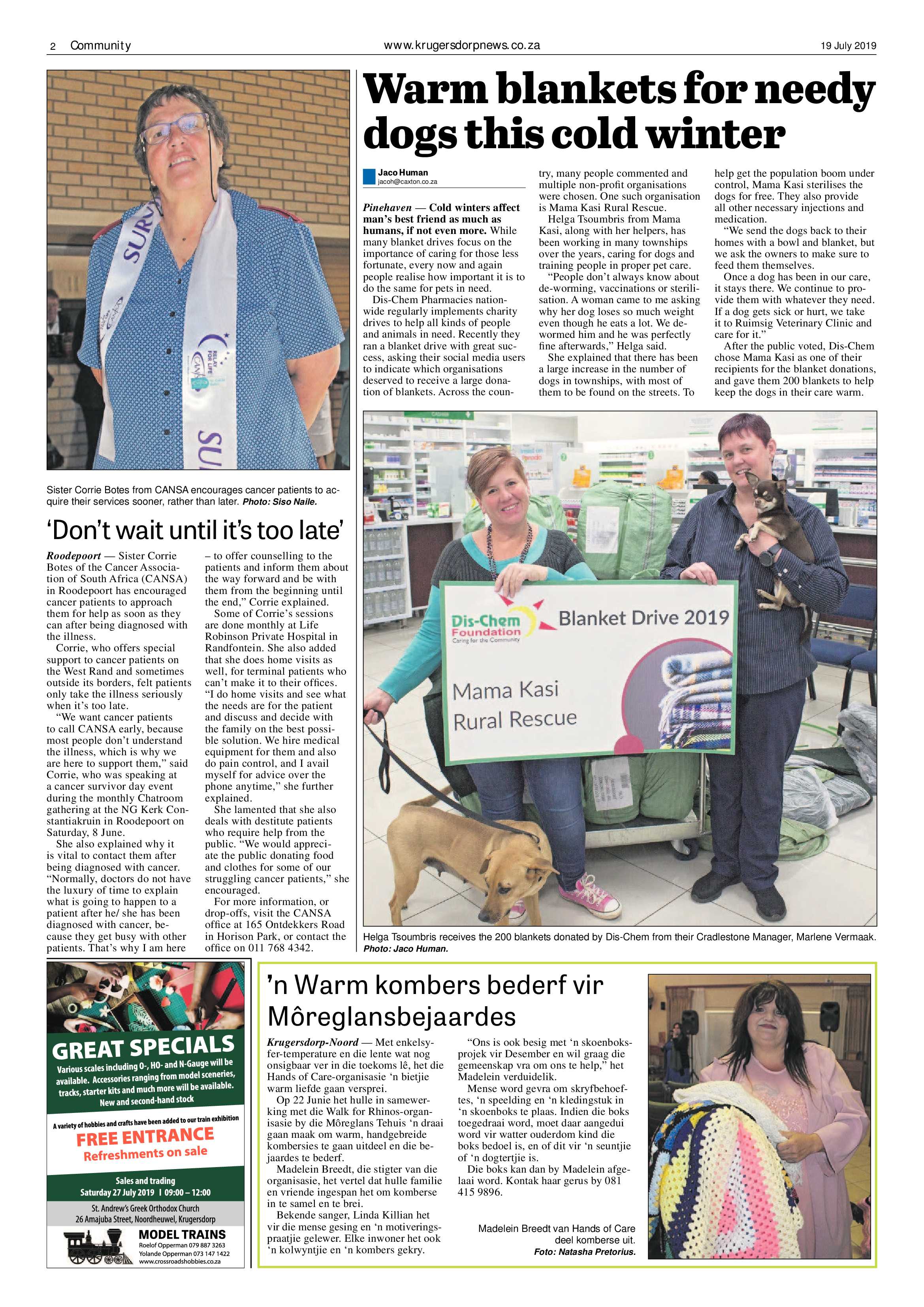 Krugersdorp News 19 July 2019 page 2