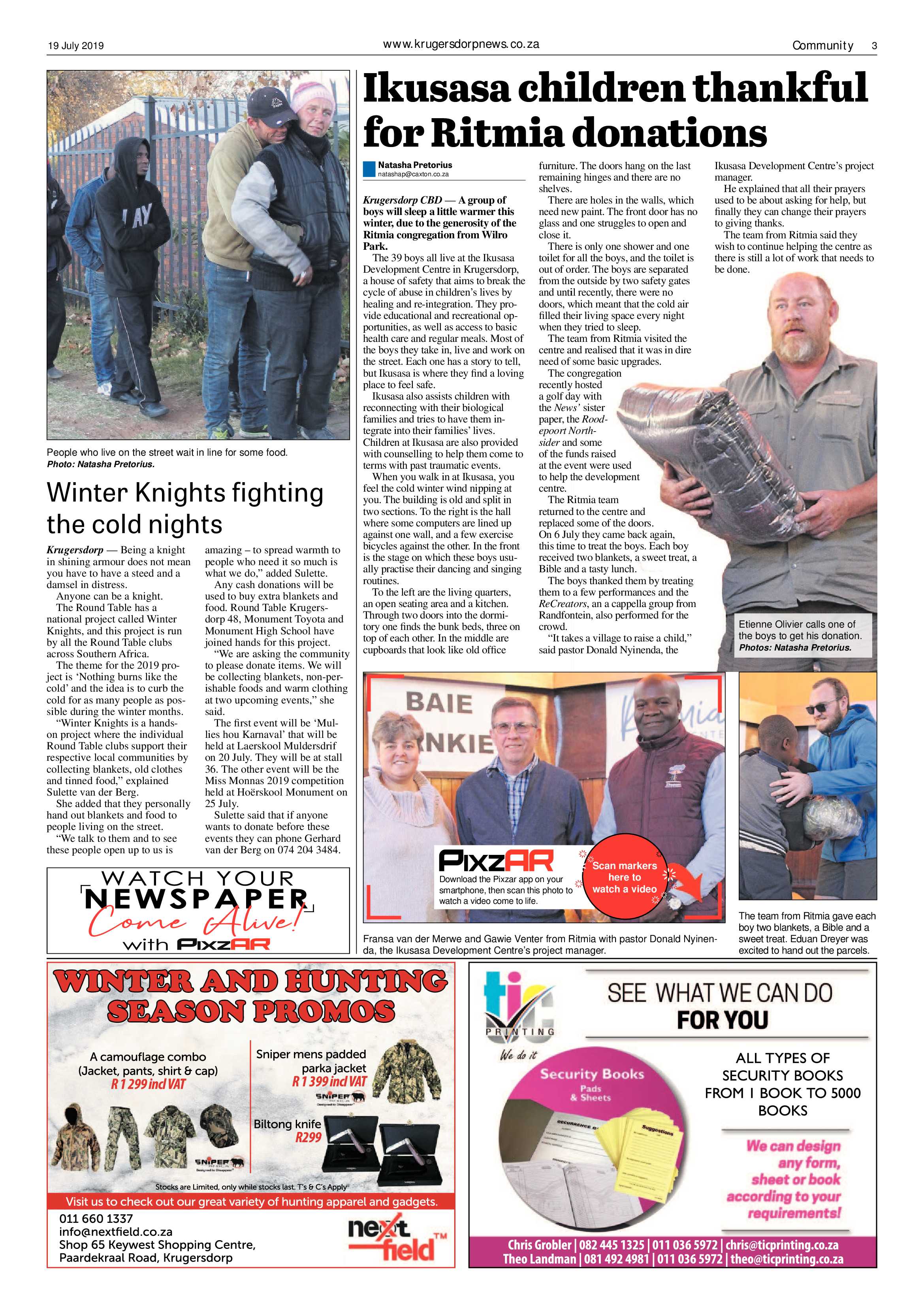 Krugersdorp News 19 July 2019 page 3