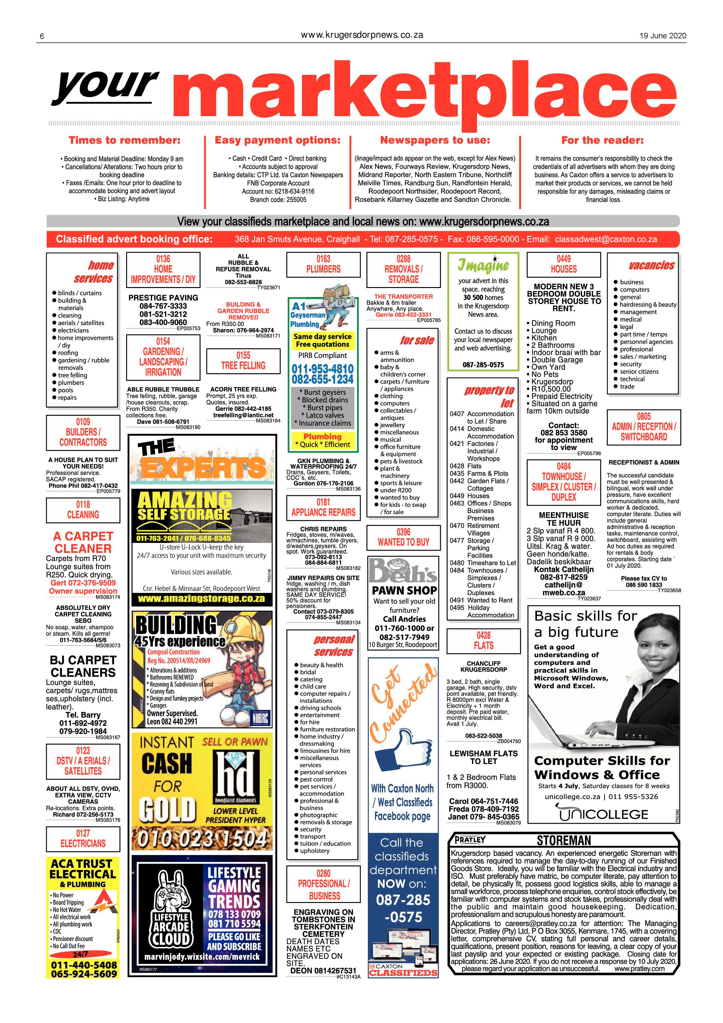 Krugersdorp News 19 June 2020 page 6