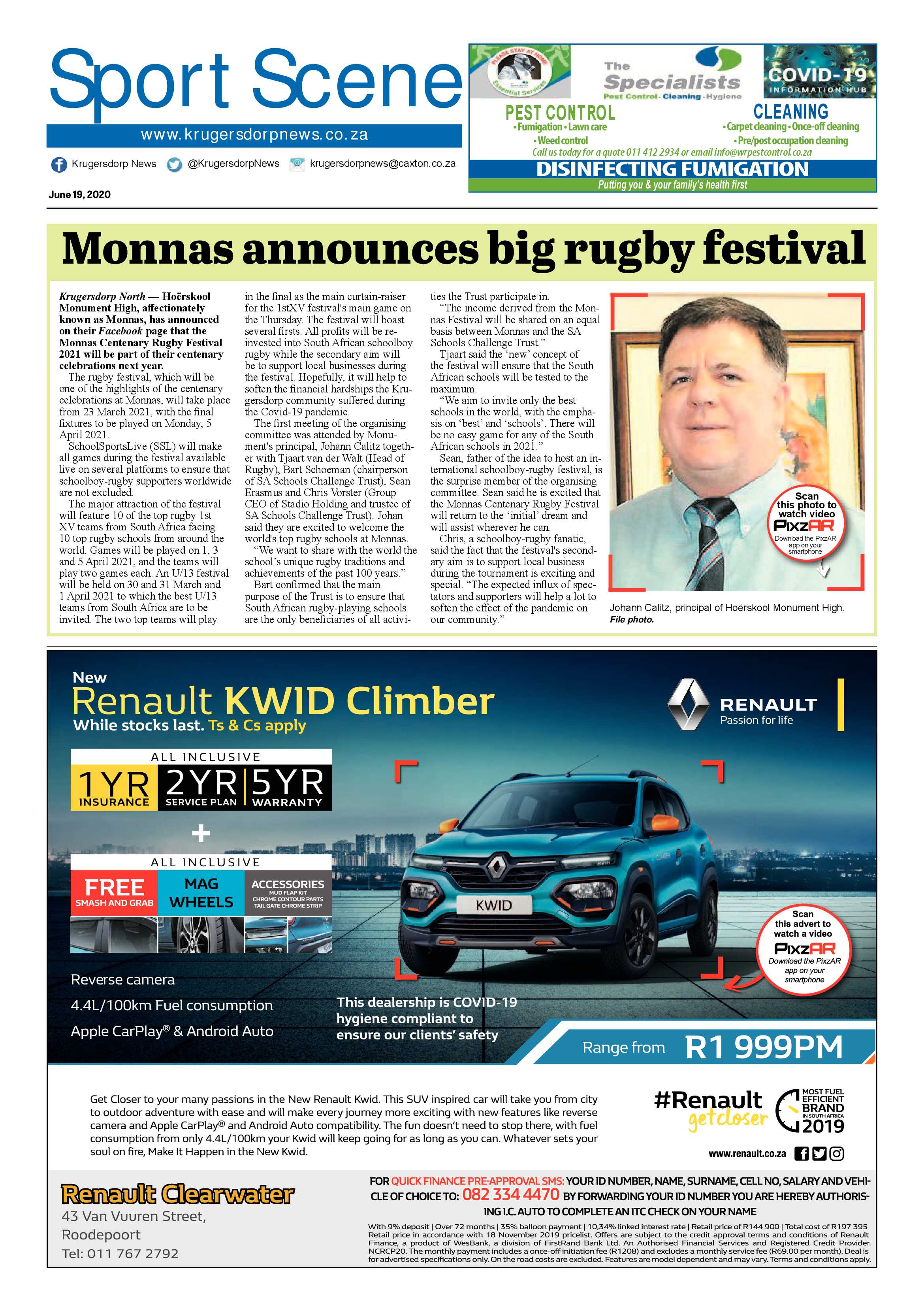 Krugersdorp News 19 June 2020 page 8