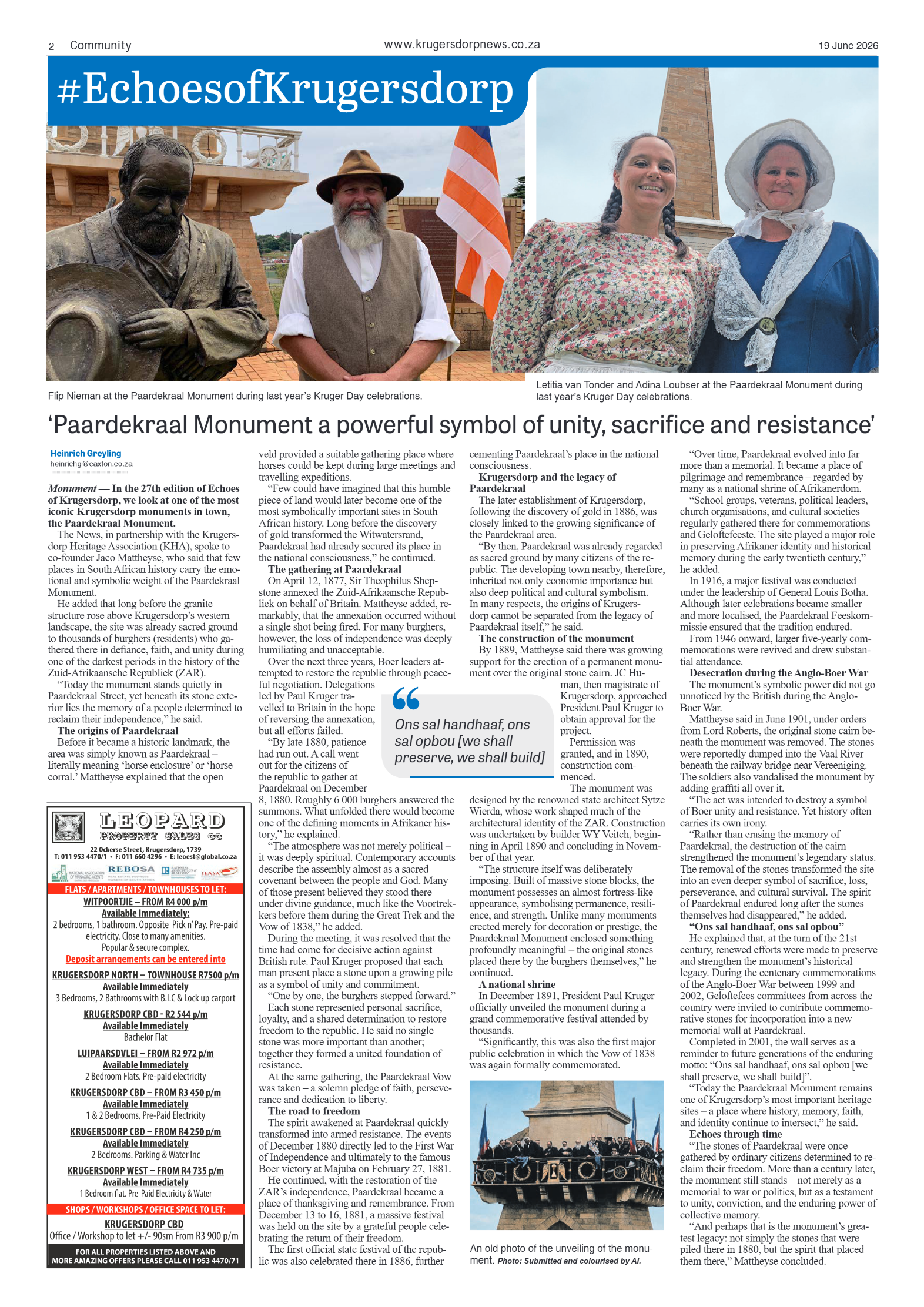 Krugersdorp News 19 June 2026 page 2