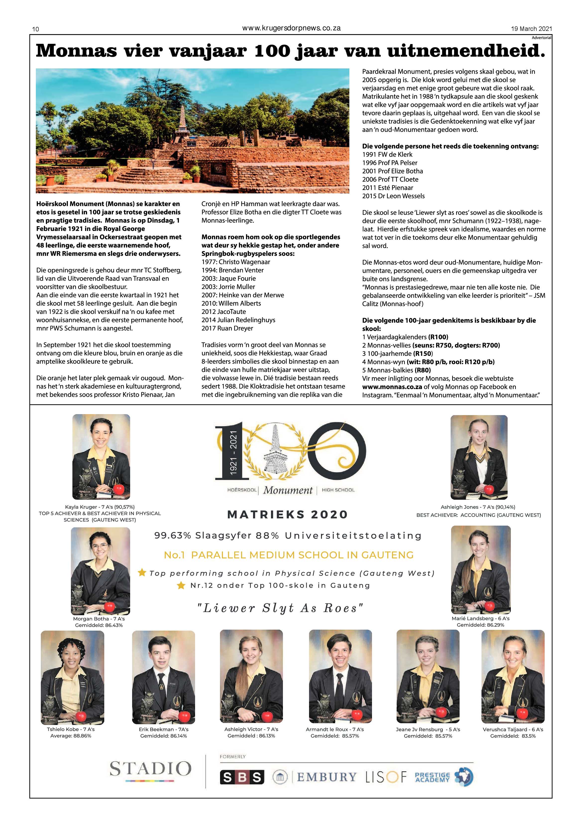 Krugersdorp News 19 March 2021 page 10