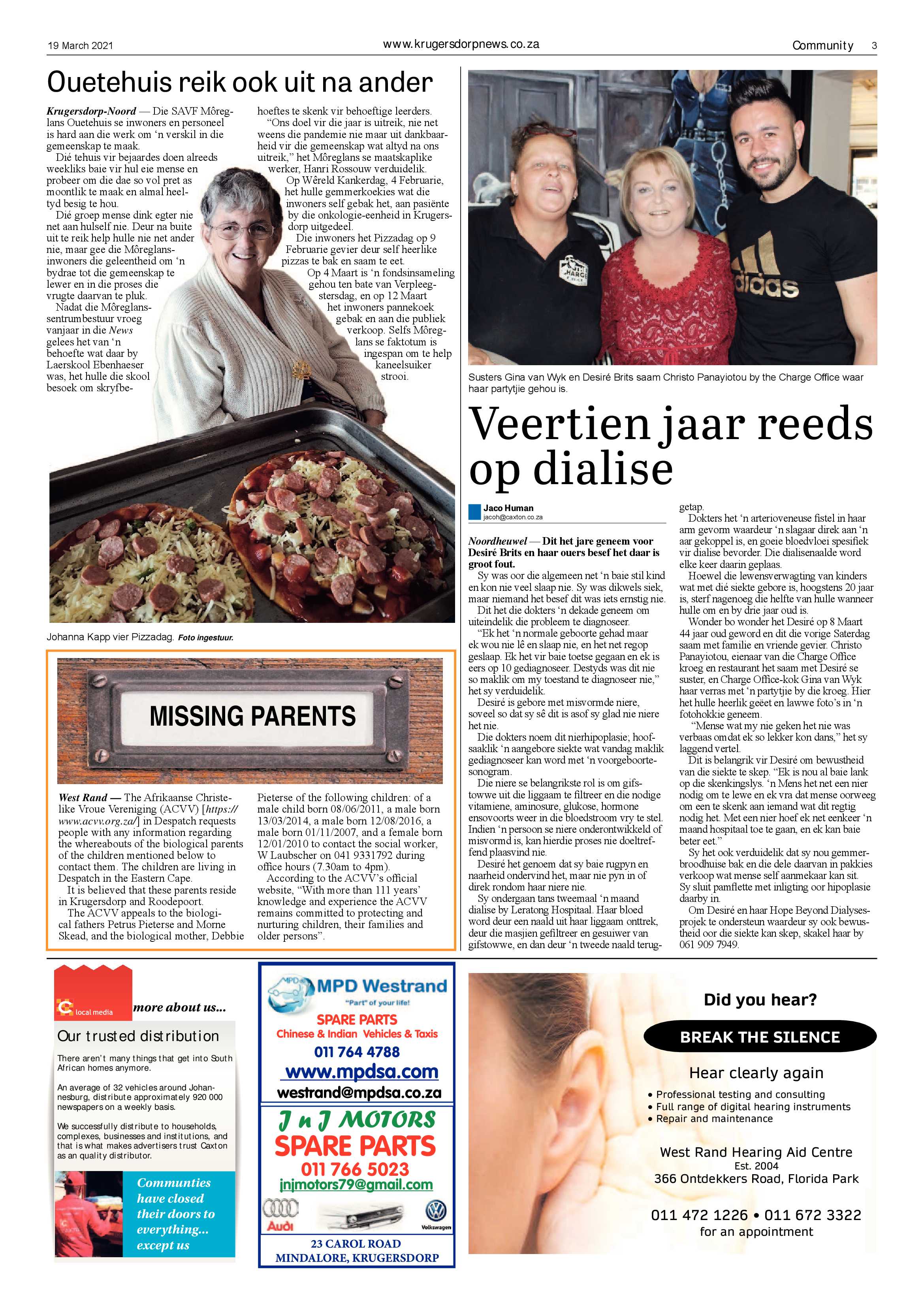Krugersdorp News 19 March 2021 page 3