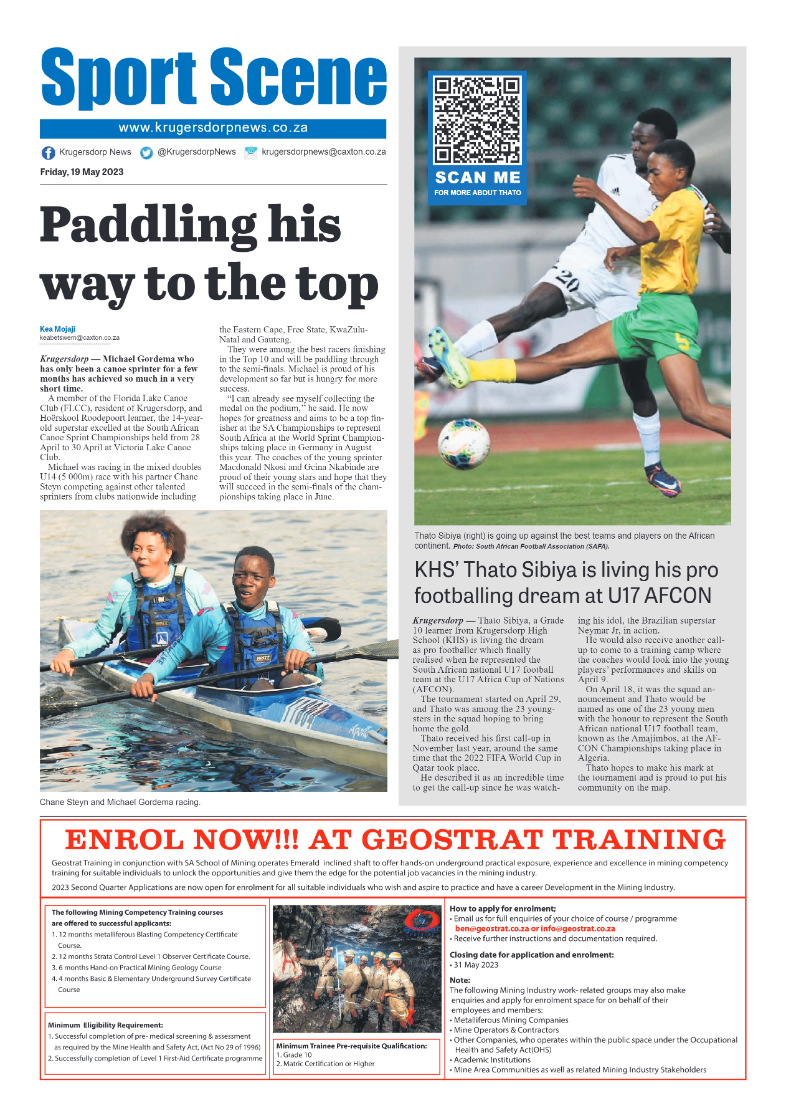 Krugersdorp News 19 May 2023 page 12