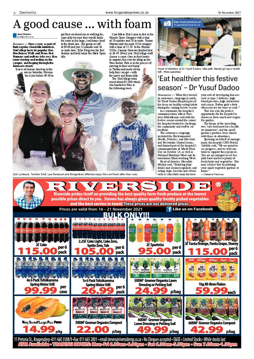 Krugersdorp News 19 November 2021 page 2