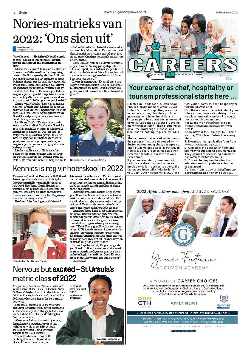 Krugersdorp News 19 November 2021 page 8