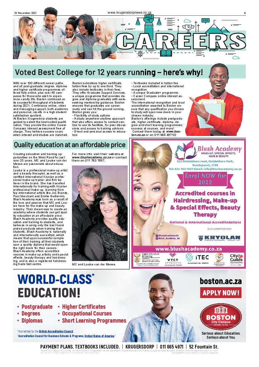 Krugersdorp News 19 November 2021 page 9