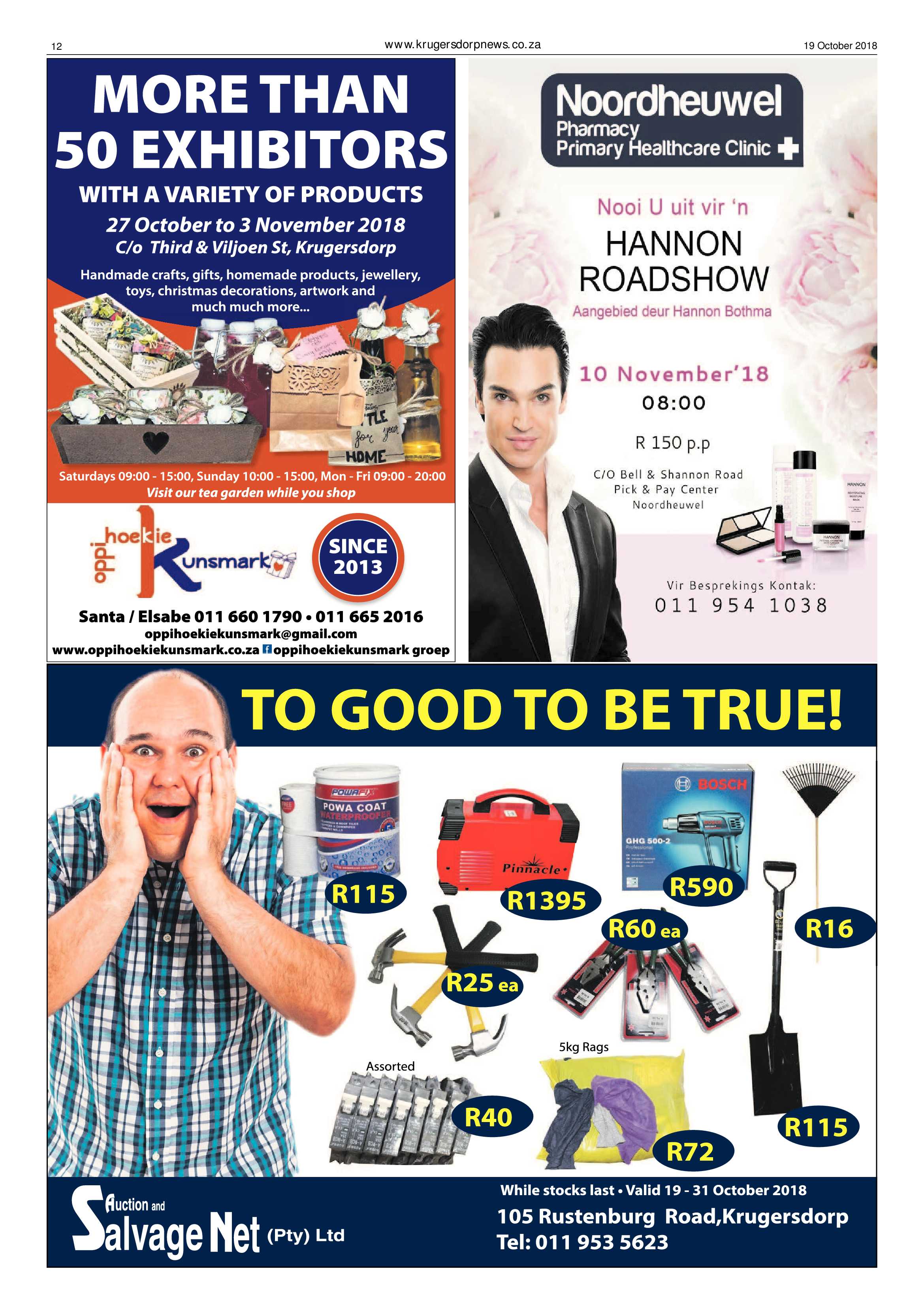 Krugersdorp News 19 October 2018 page 12
