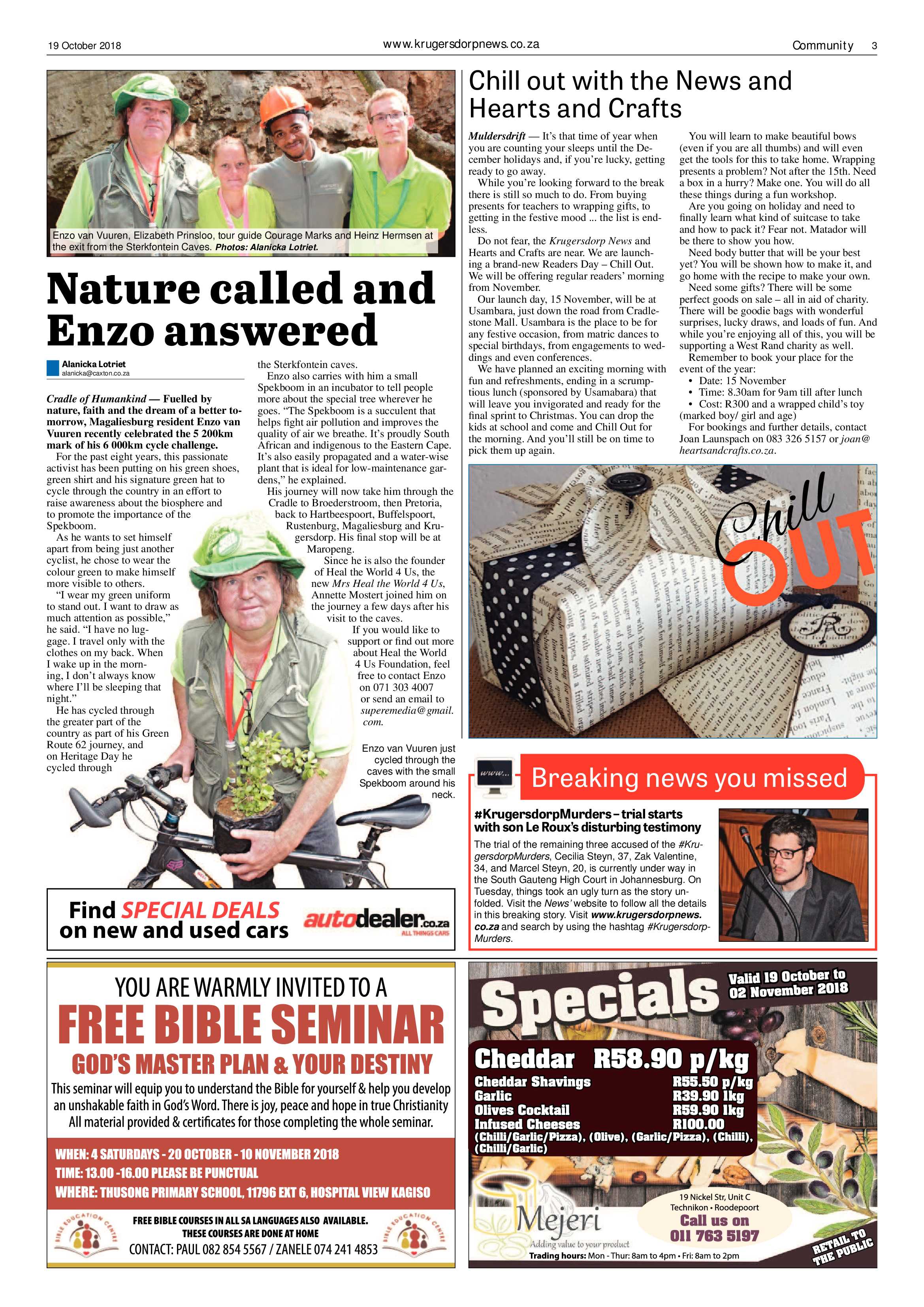 Krugersdorp News 19 October 2018 page 3
