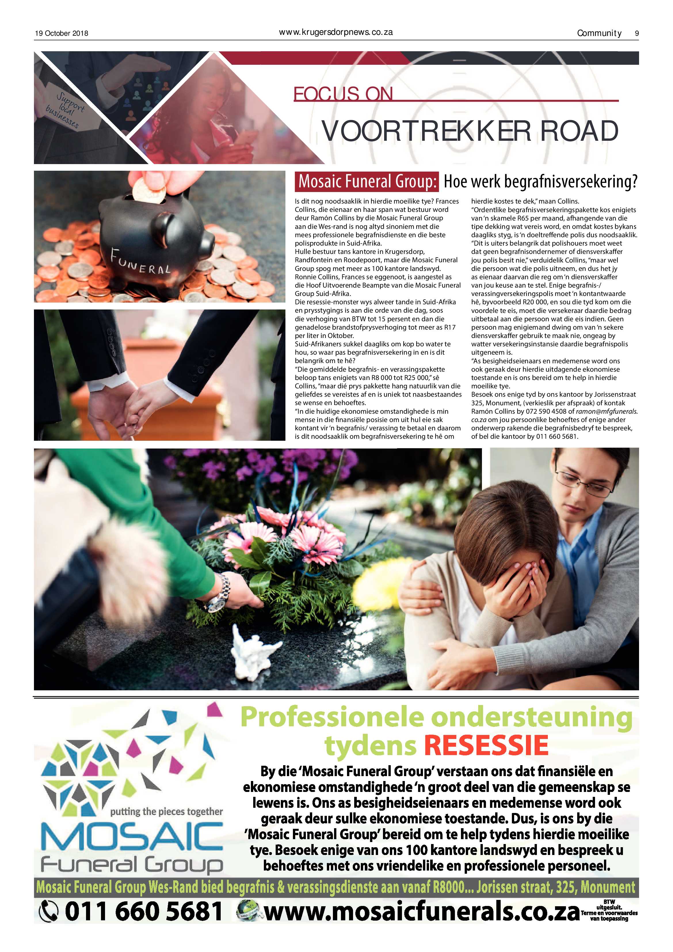 Krugersdorp News 19 October 2018 page 9