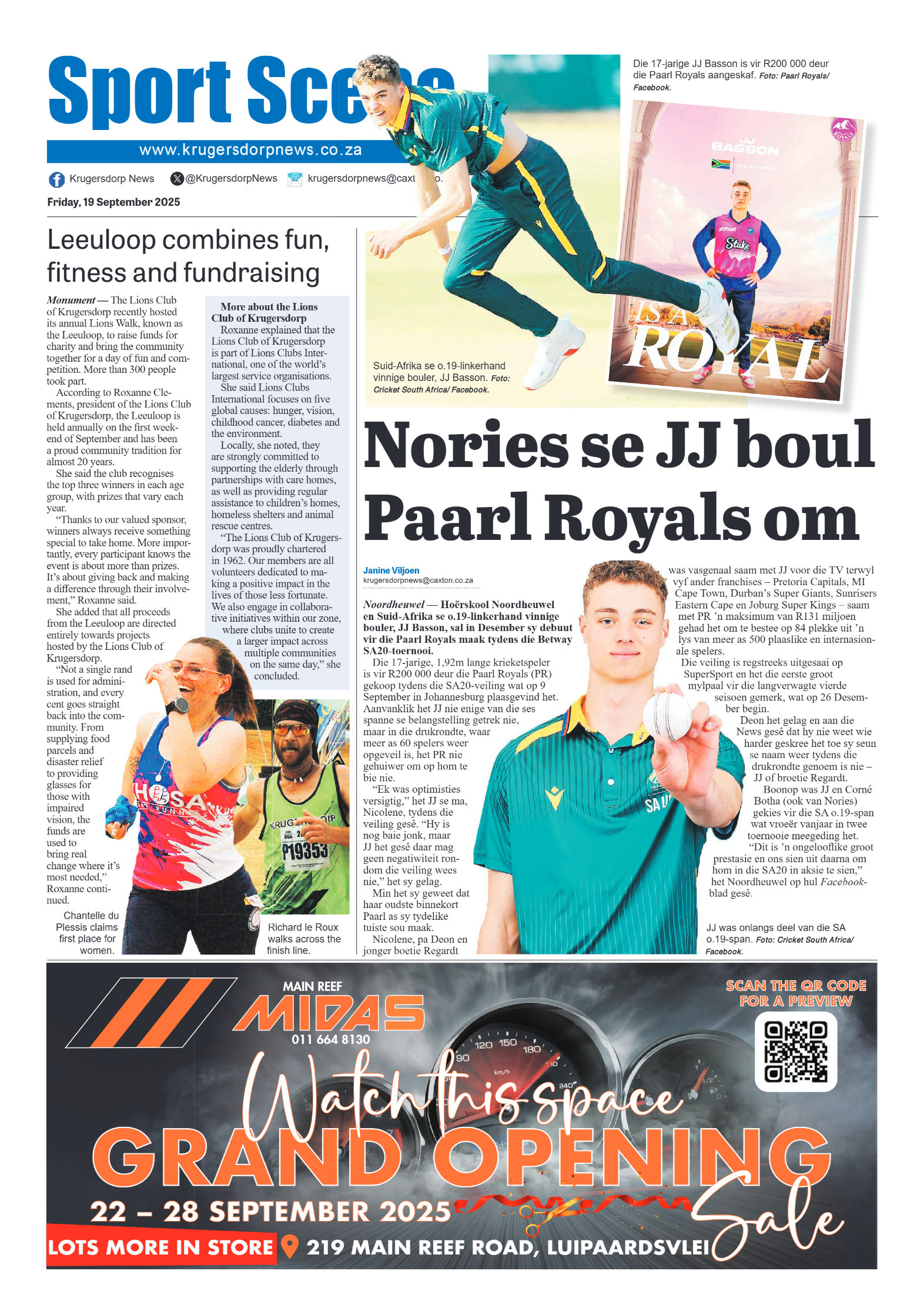Krugersdorp News 19 September 2025 page 10