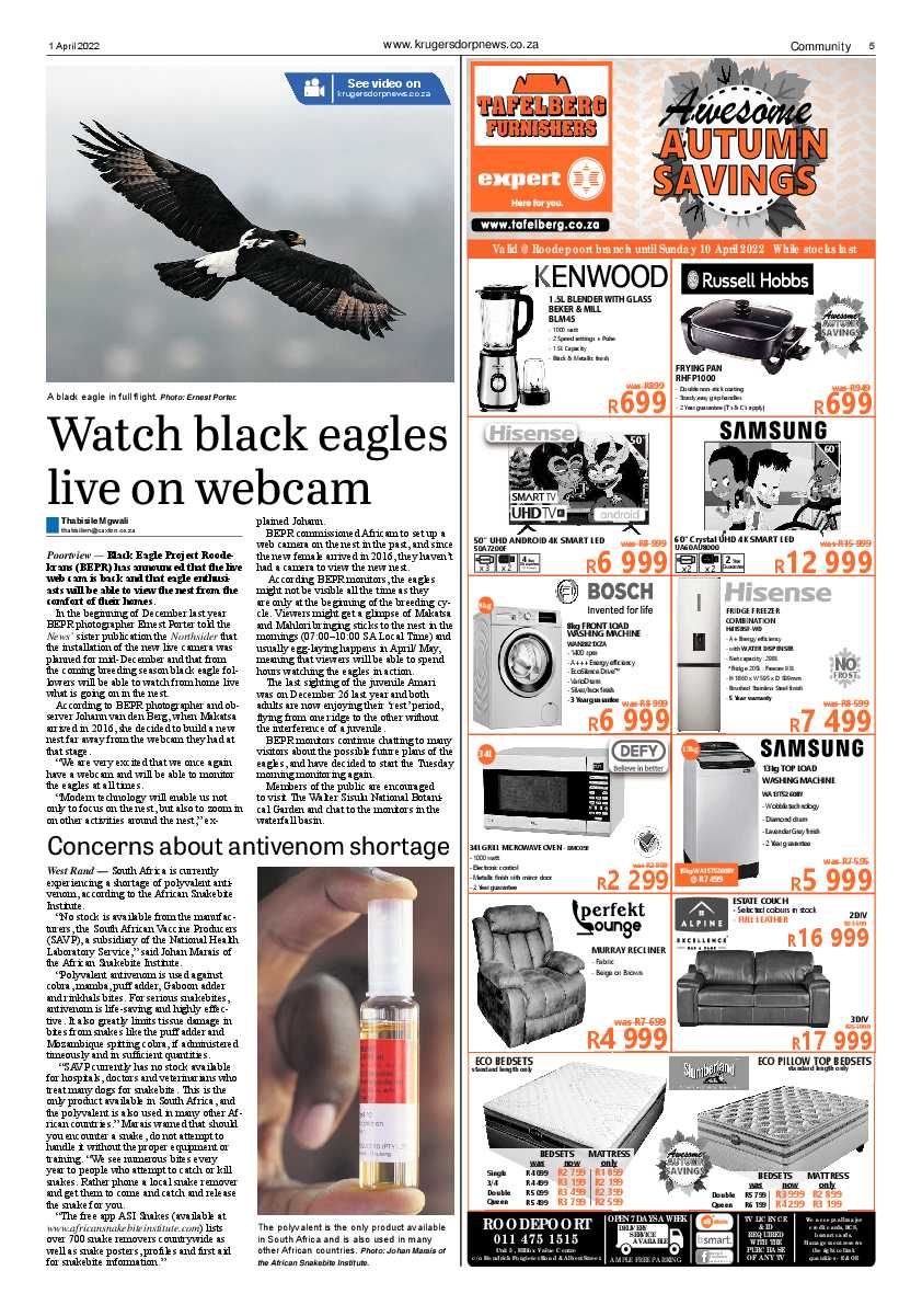 Krugersdorp News 1 April 2022 page 5