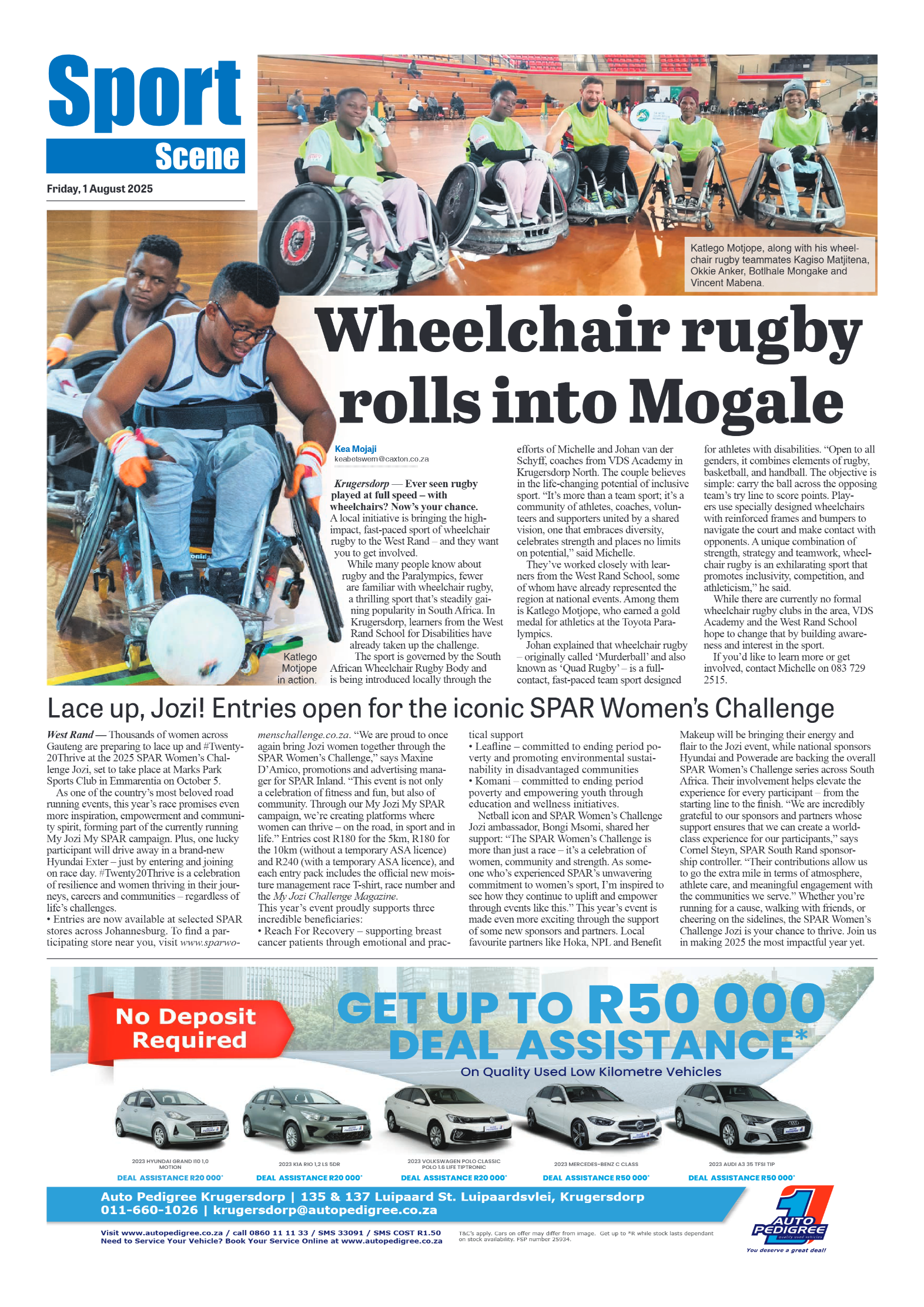 Krugersdorp News 1 August 2025 page 8