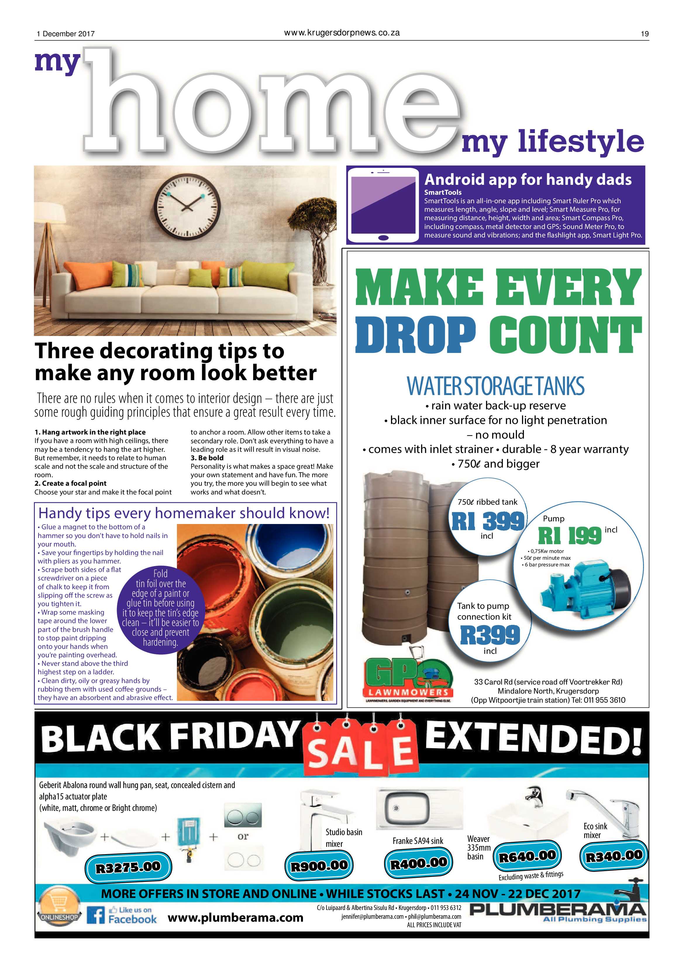 Krugersdorp News 1 December 2017 page 19