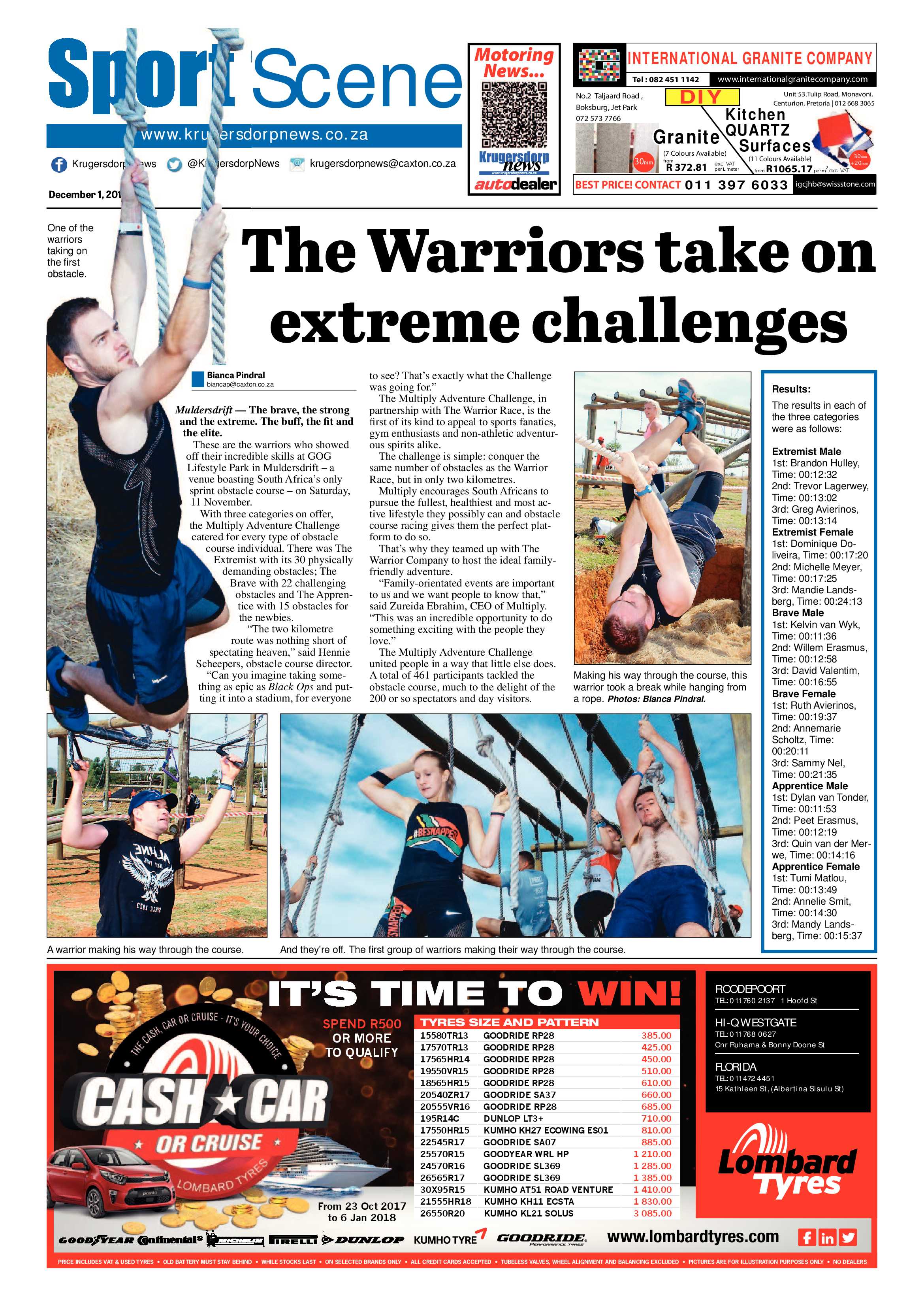 Krugersdorp News 1 December 2017 page 28