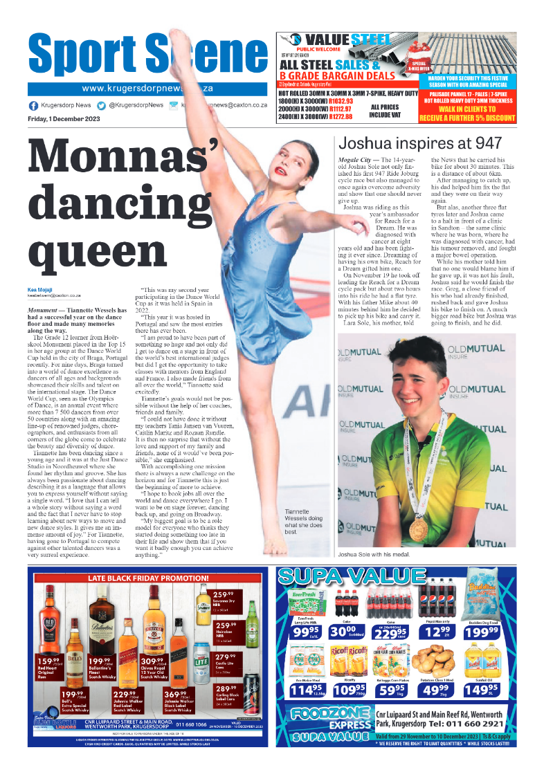 Krugersdorp News 1 December 2023 page 12