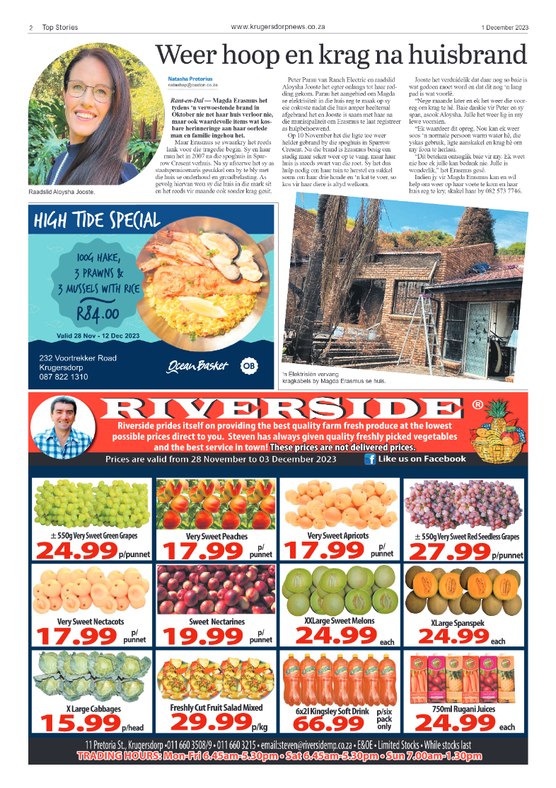 Krugersdorp News 1 December 2023 page 2