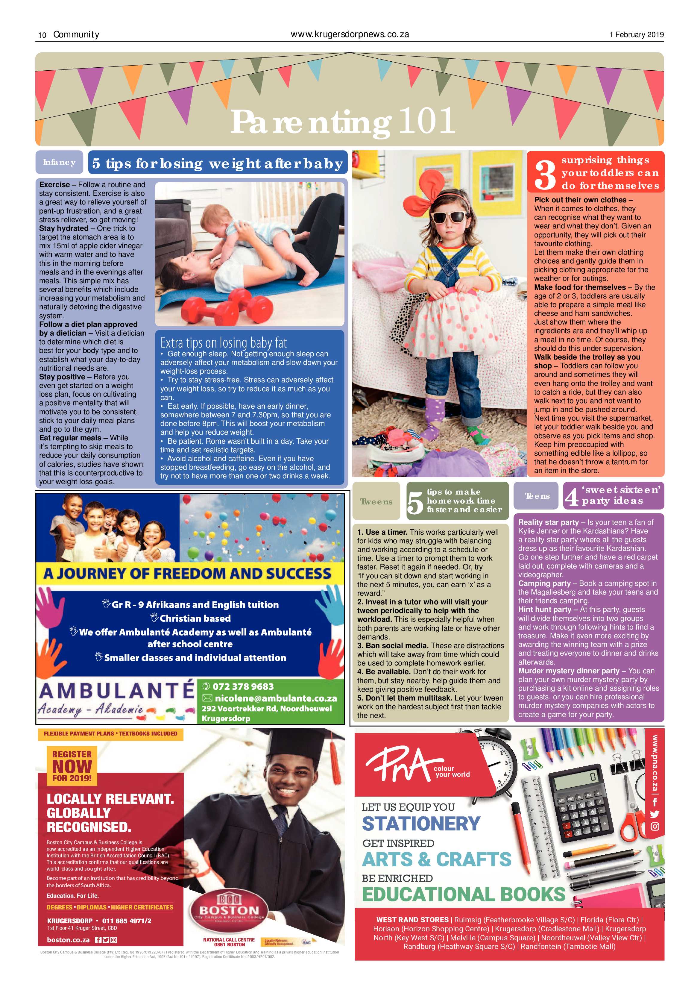 Krugersdorp News 1 February 2019 page 10