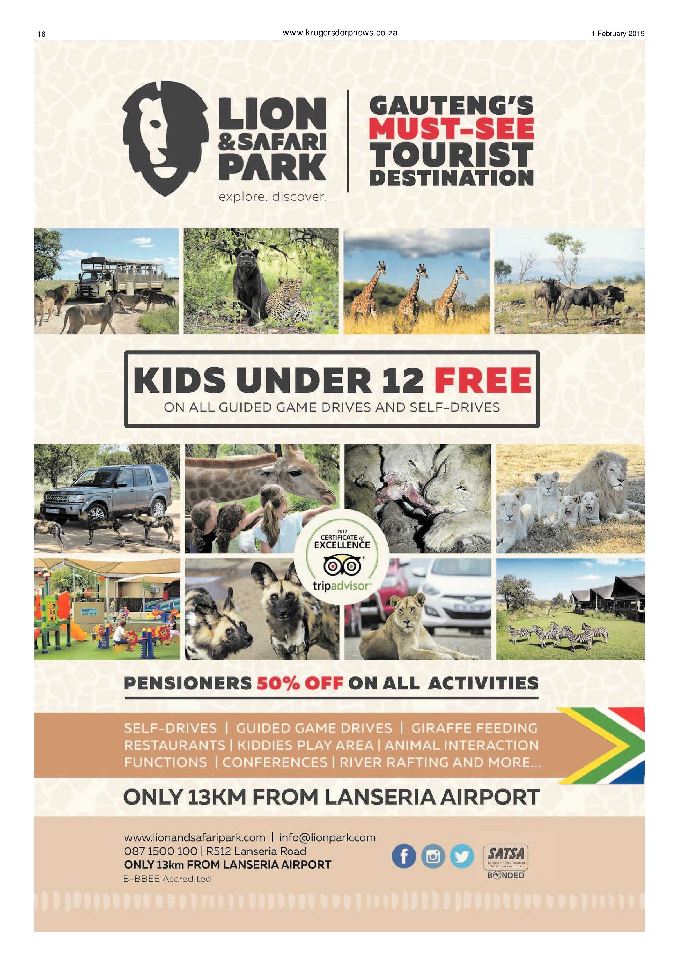 Krugersdorp News 1 February 2019 page 16