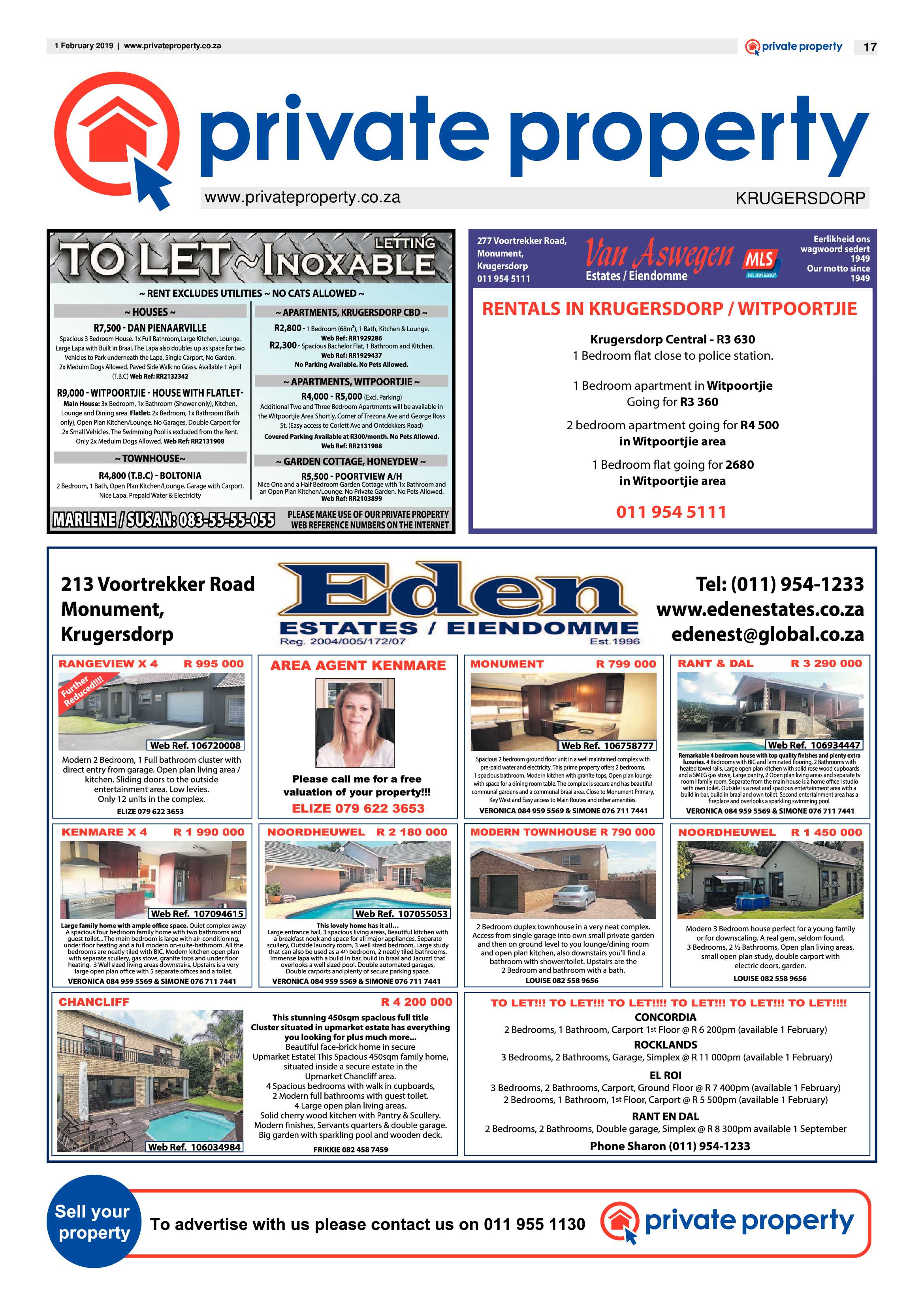 Krugersdorp News 1 February 2019 page 17