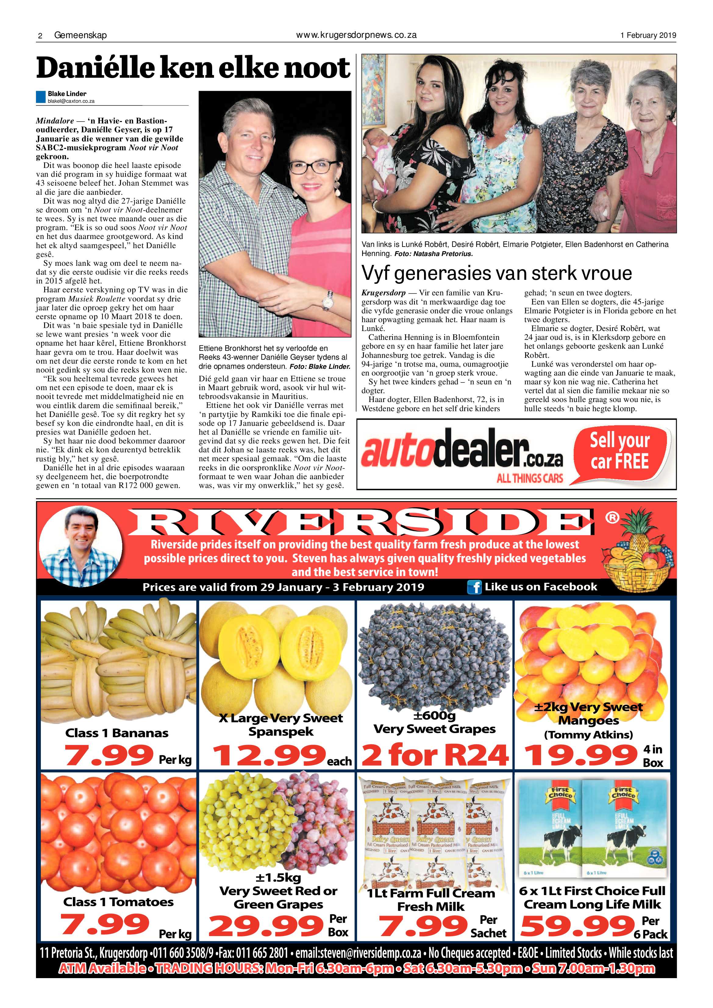Krugersdorp News 1 February 2019 page 2