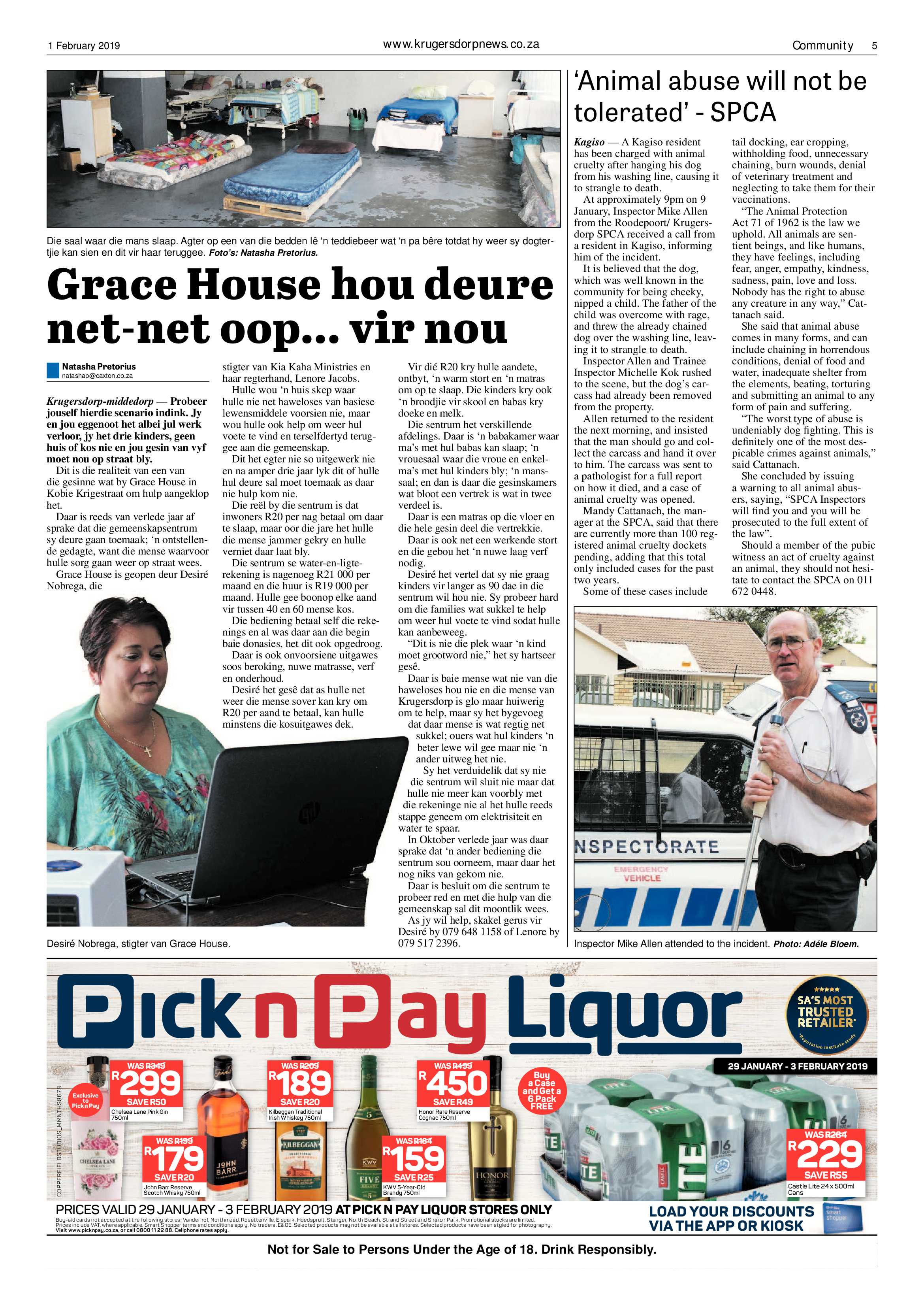 Krugersdorp News 1 February 2019 page 5