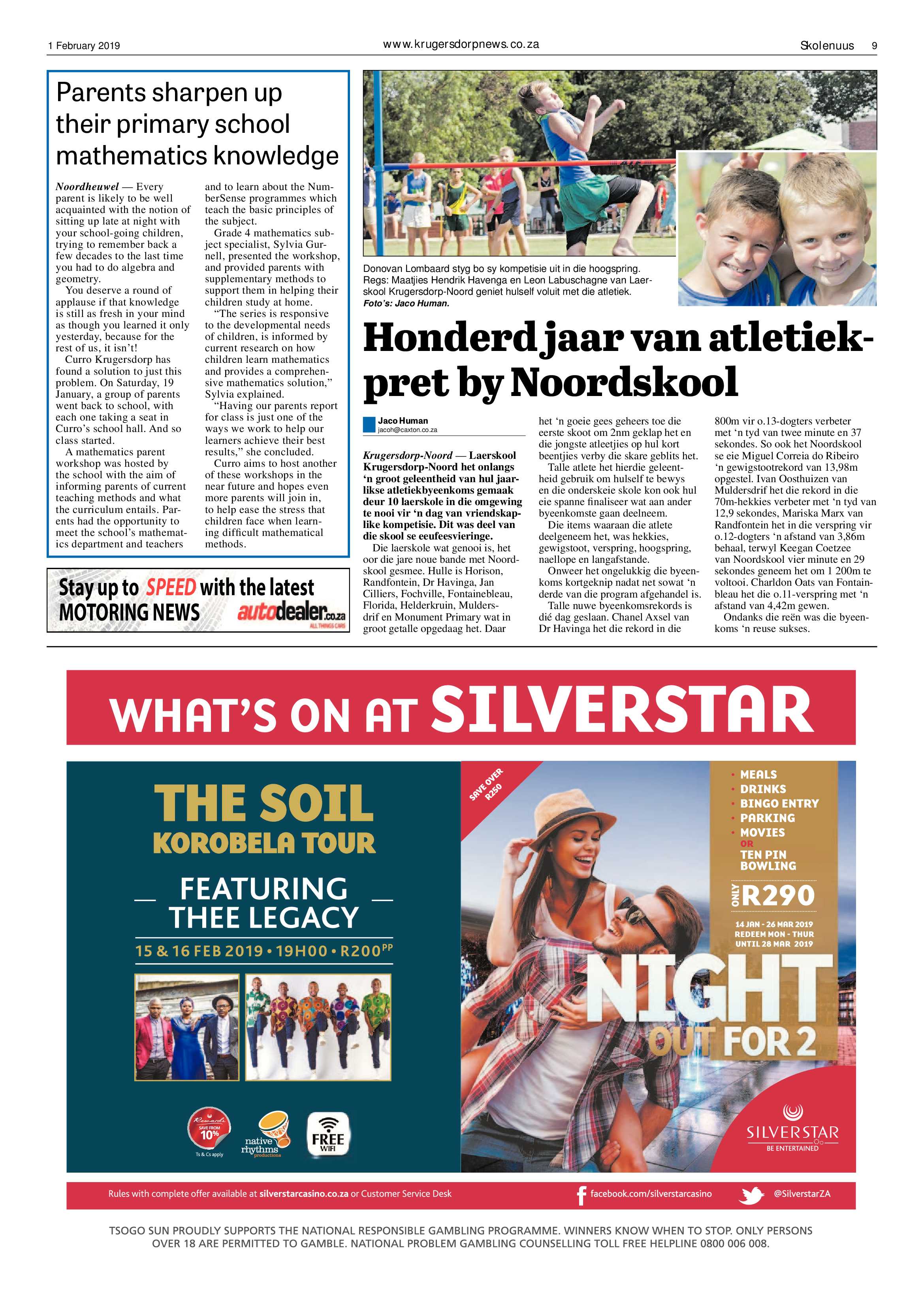 Krugersdorp News 1 February 2019 page 9